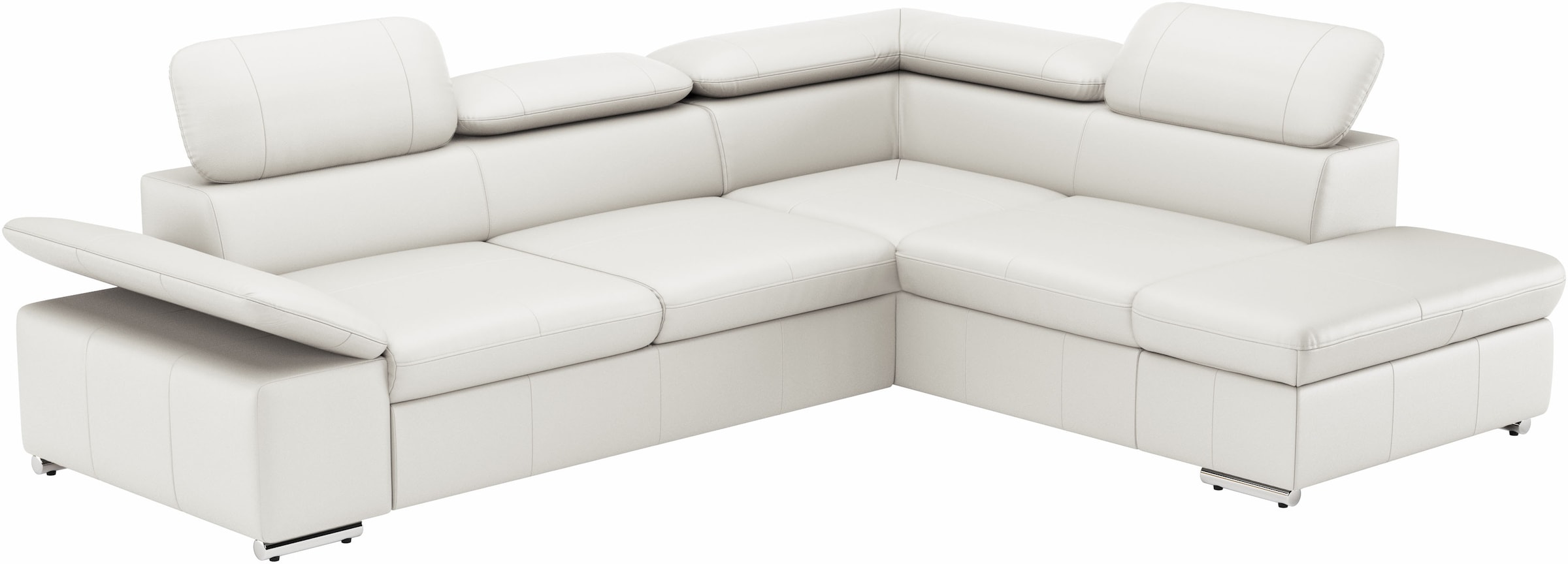 sit&more Ecksofa »Valantine L-Form, B: 272 cm« mit Arm- & Kopfteilverstellung, optional mit Schlaffunktion