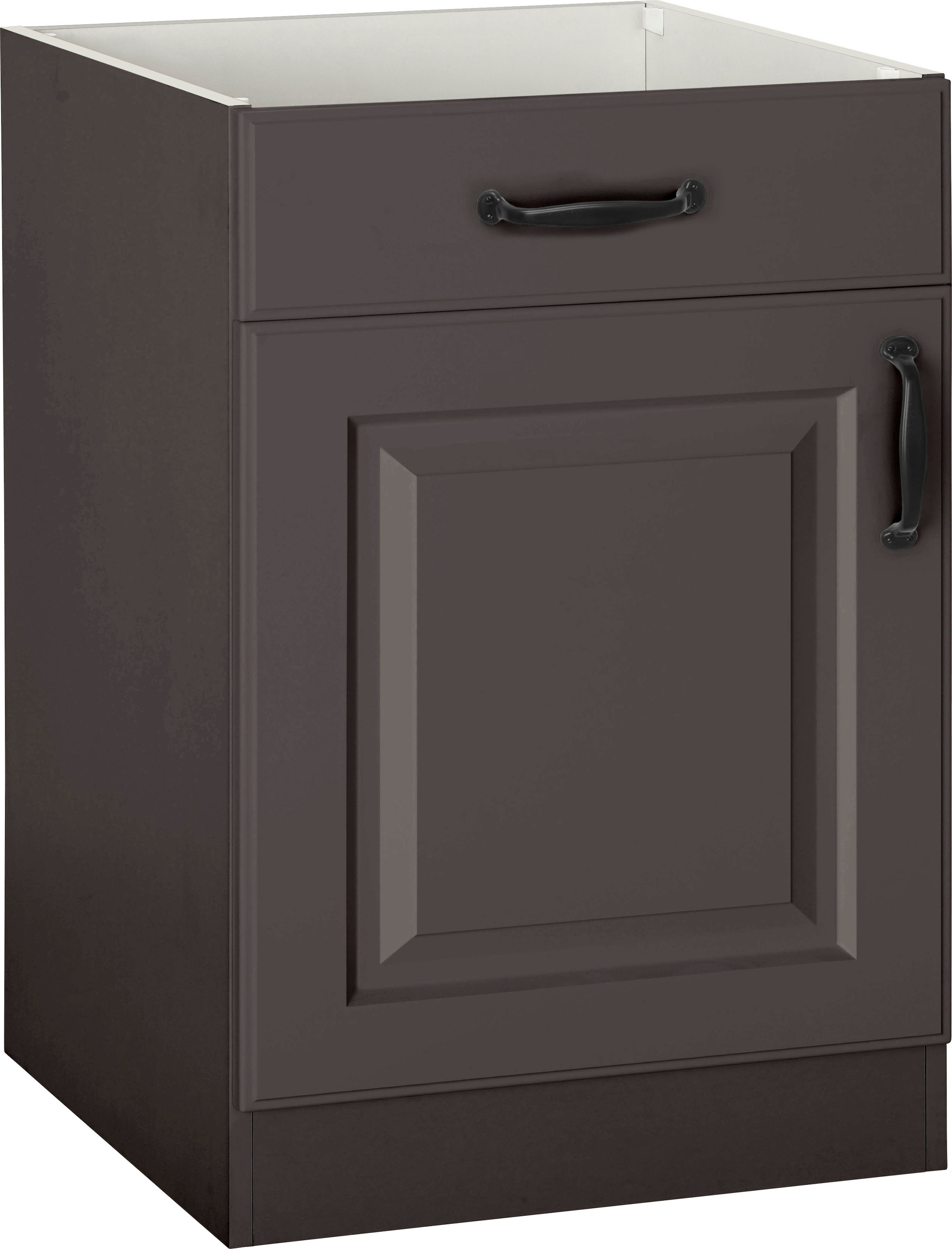 wiho Küchen Unterschrank "Erla, TOPSELLER" 60 cm breit mit Kassettenfront, günstig online kaufen