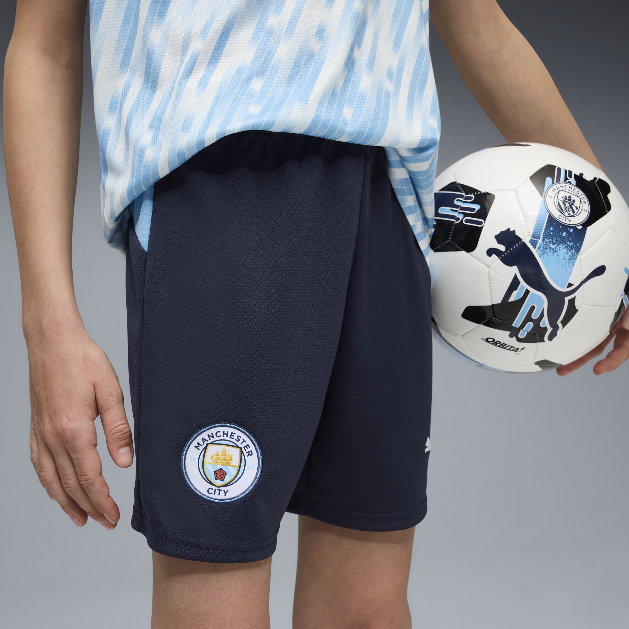 PUMA Sporthose »Manchester City 25/26 Shorts Jugendliche«