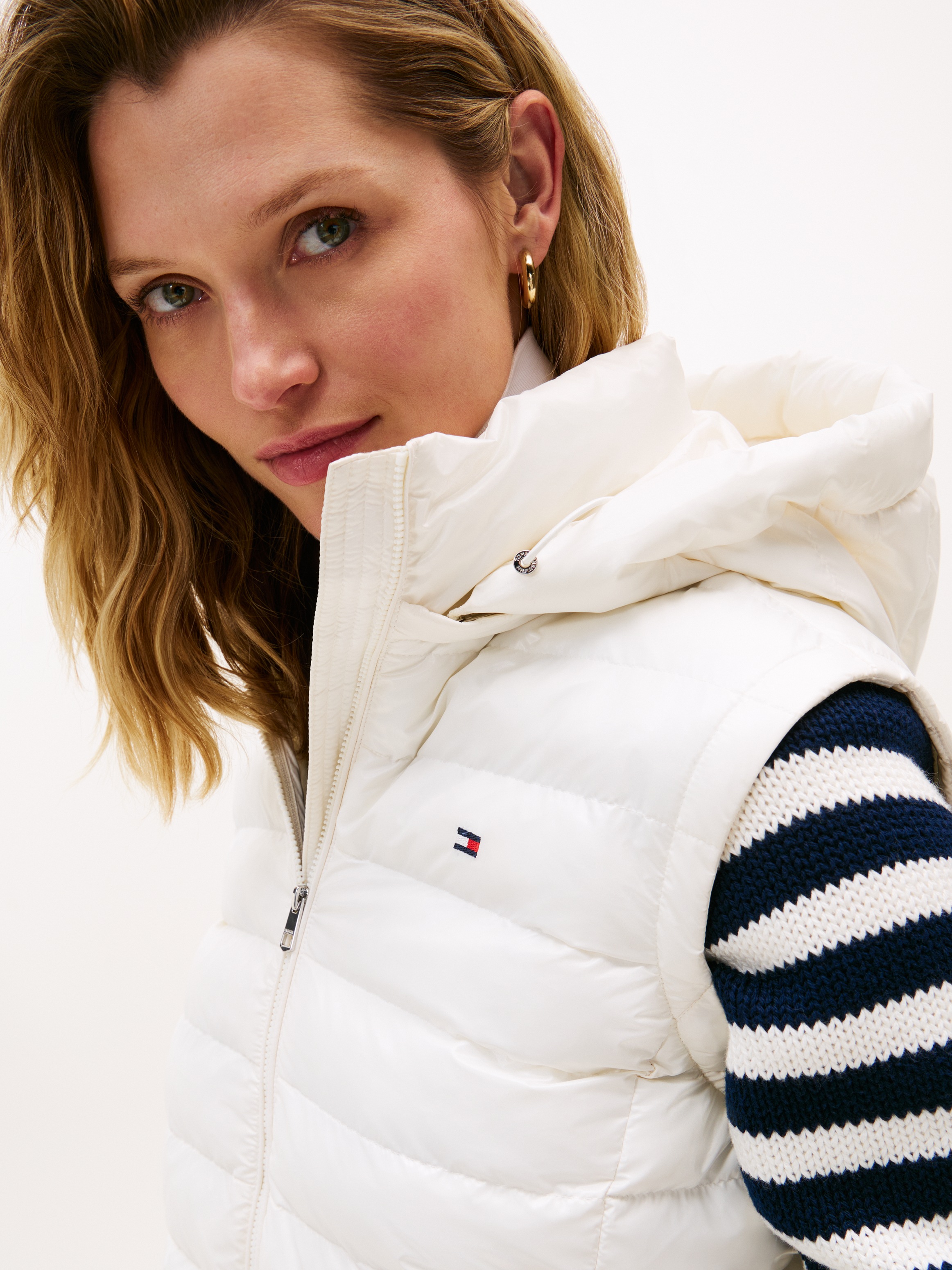 Tommy Hilfiger Steppweste "LW PADDED SLIM VEST", leicht glänzende Oberfläch günstig online kaufen