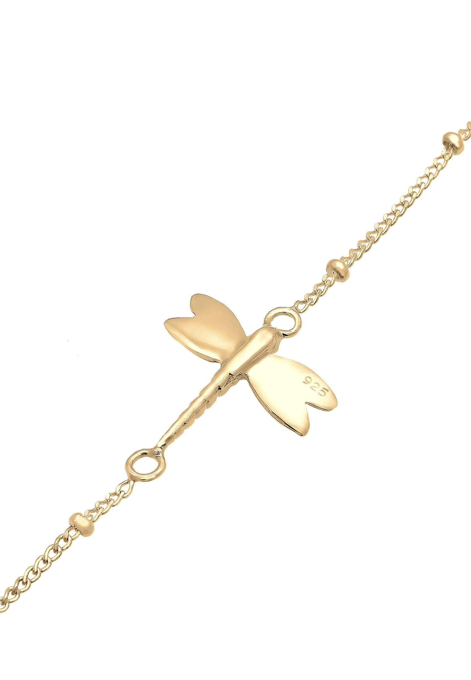 Elli Armband »Libelle Kugelkette Verspielt Sommer 925 Silber«