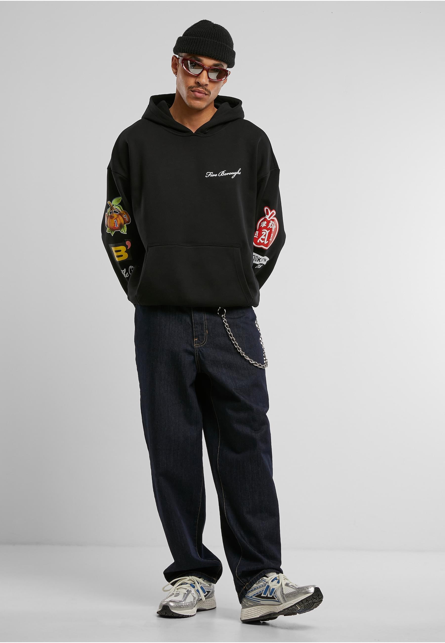Upscale by Mister Tee Kapuzensweatshirt »Upscale by Mister Tee Herren NY Homage Oversize Hoody«, (1 tlg.)