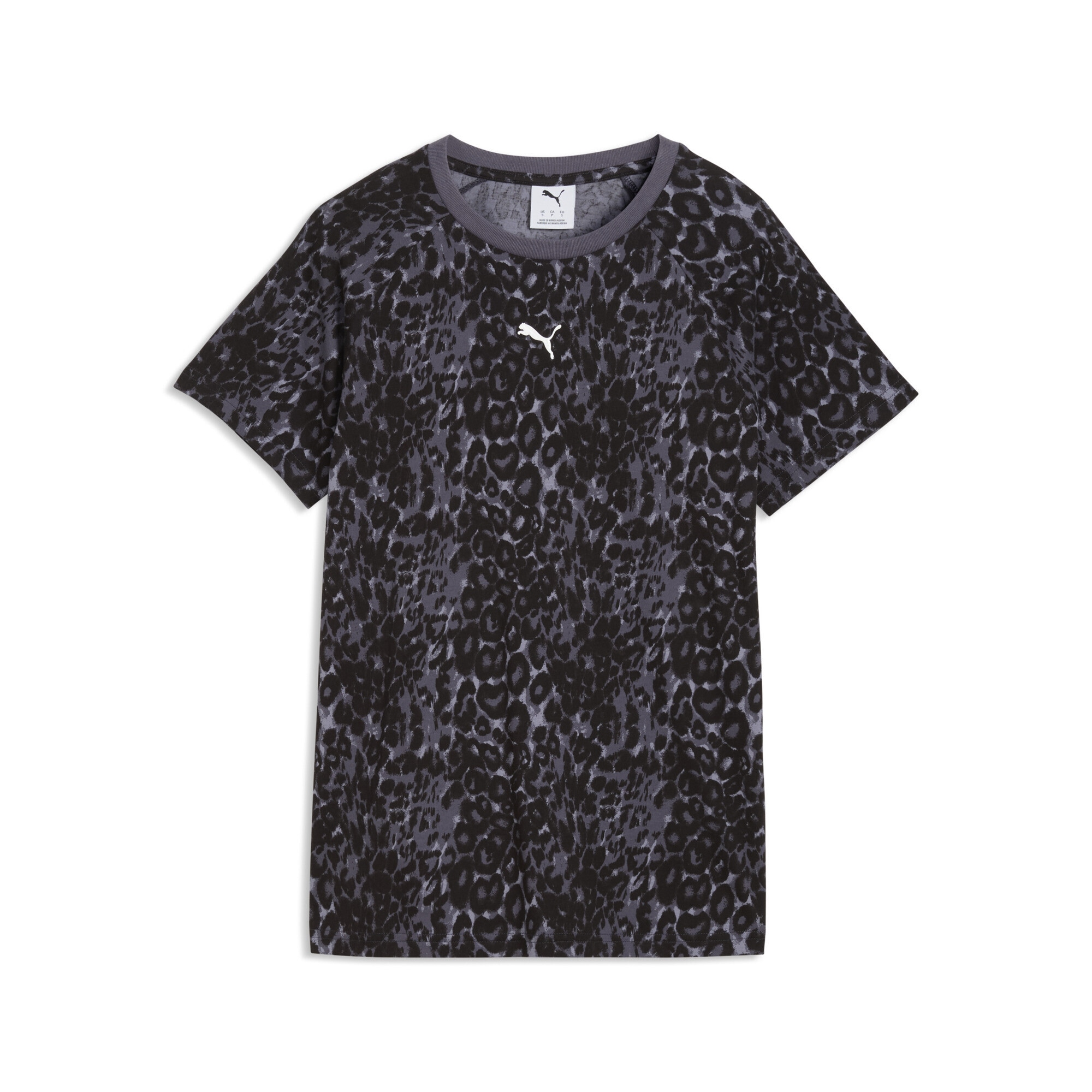 PUMA T-Shirt "Graphics T-Shirt mit Animal-Print Damen"