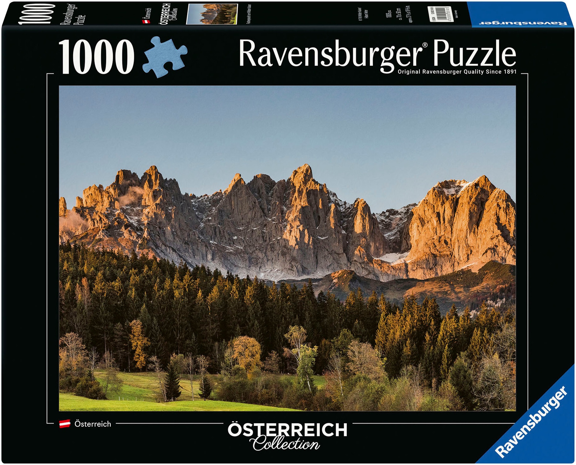 Puzzle »Österreich Collection, Farbenpracht am Wilden Kaiser«, Made in Germany; FSC® -...