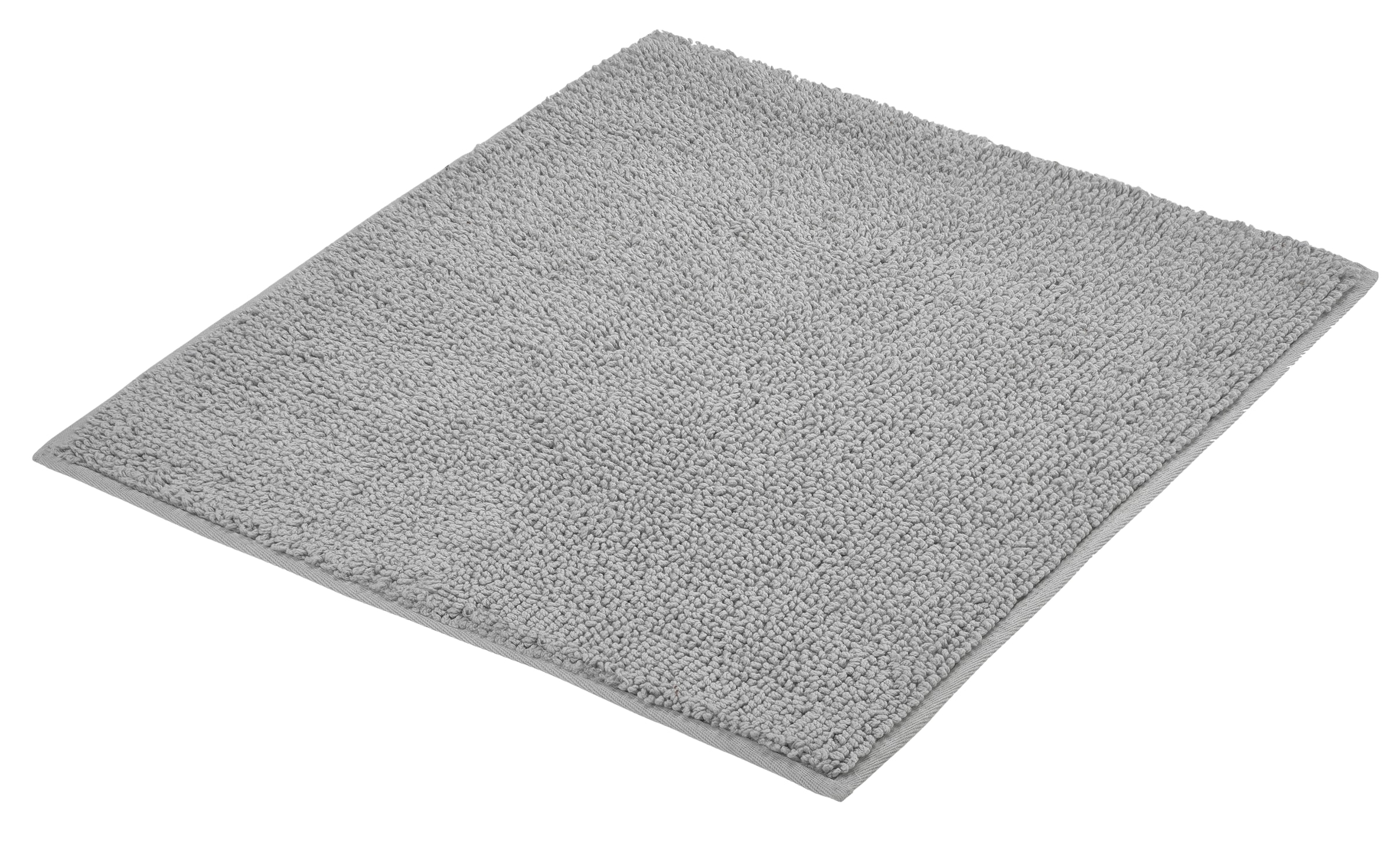 Kleine Wolke Badematte "Chrissy, Badvorleger, Badezimmer Teppich" Höhe 10 mm rutschhemmend beschichtet beidseitig nutzbar fußbodenheizungsgeeignet Badteppich, Uni Farben