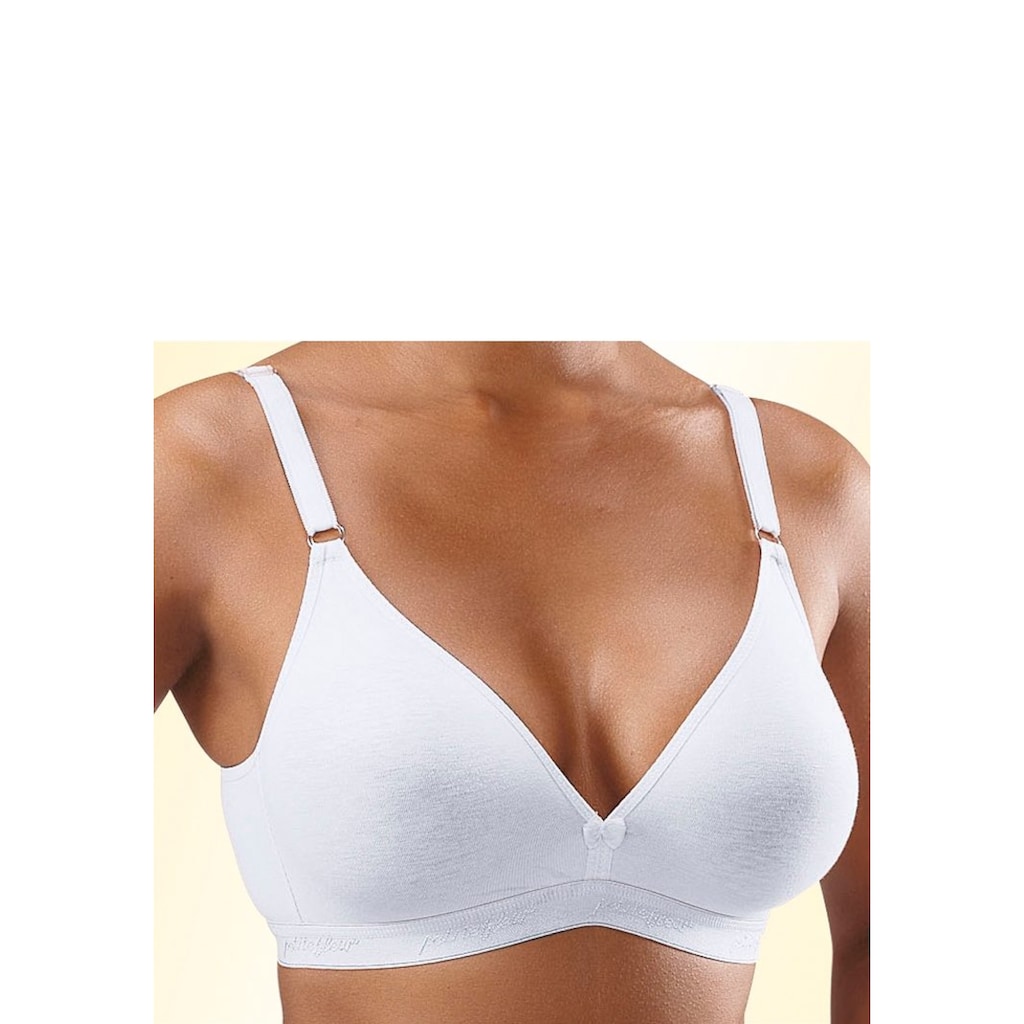 petite fleur Bralette-BH, (Packung, 3 Stück)