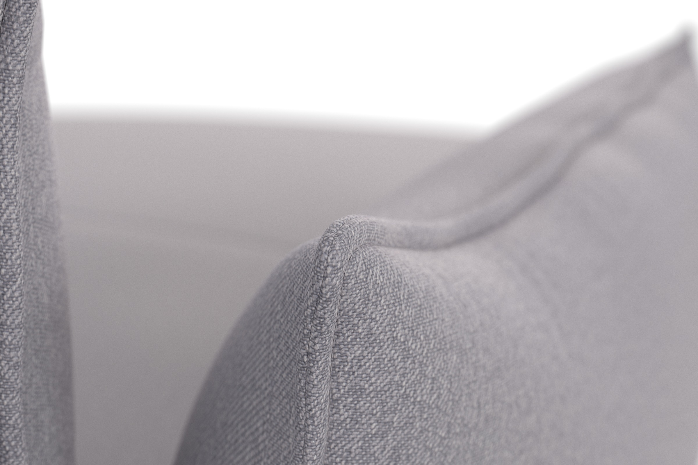 andas Ecksofa »Stine L-Form«, Besonderes Design durch Kissenoptik und Keder, by Morten Georgsen