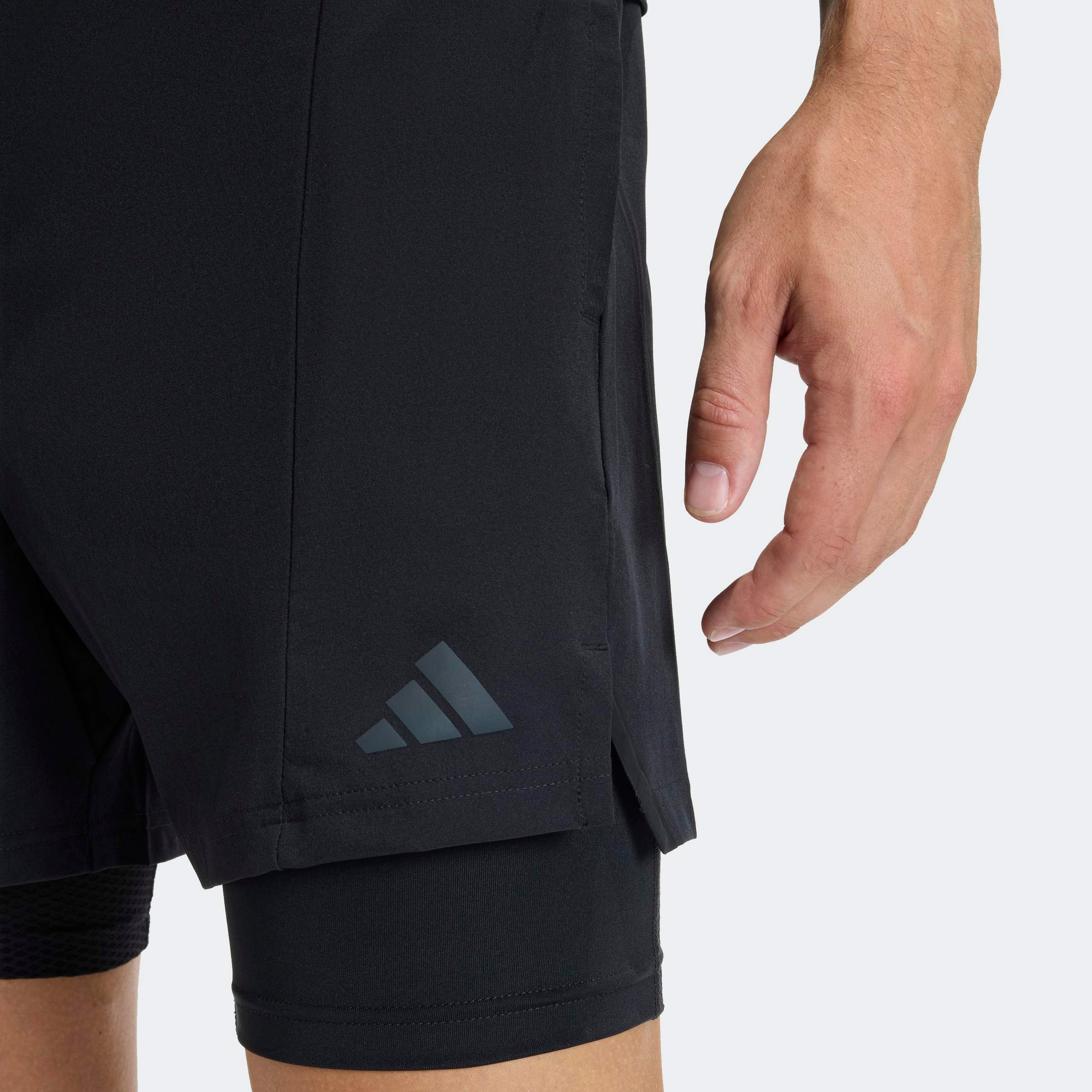 adidas Performance Shorts »D4T WORKOUT 2IN1«