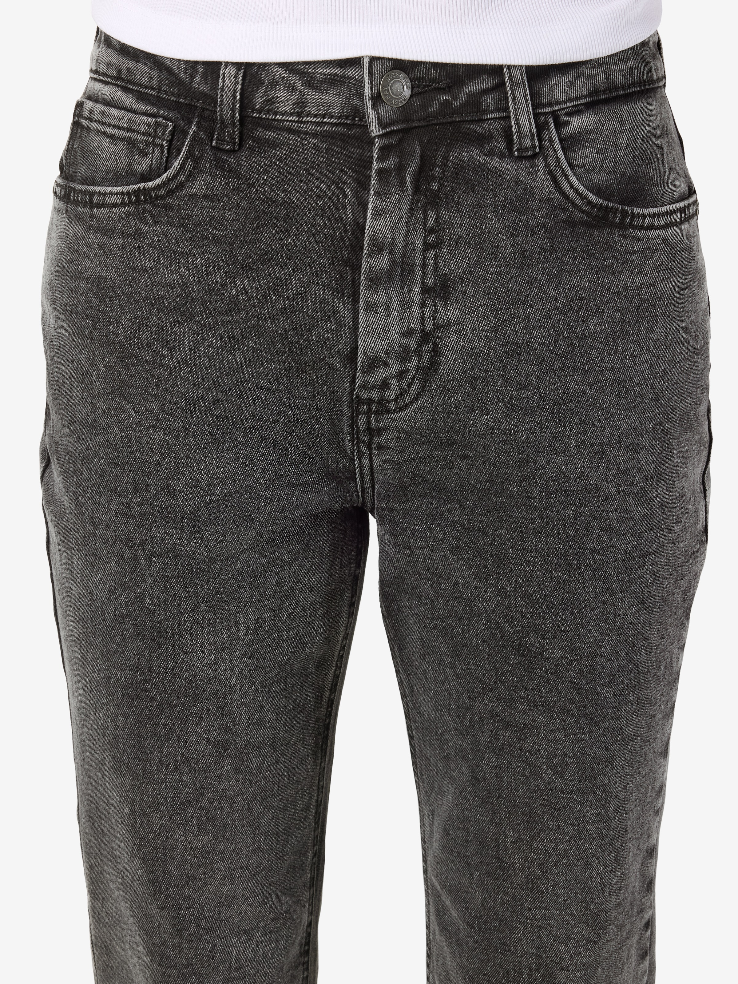 Thumbnail - Noisy may High-waist-Jeans "NMMONI HW STRAIGHT ANK ACID AZ391DG NOOS"