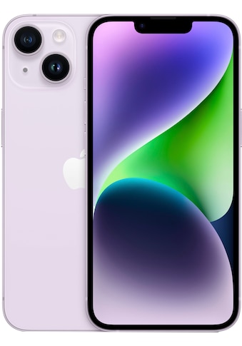 Smartphone »iPhone 14 256GB«, purple, 15,4 cm/6,1 Zoll, 256 GB Speicherplatz, 12 MP...