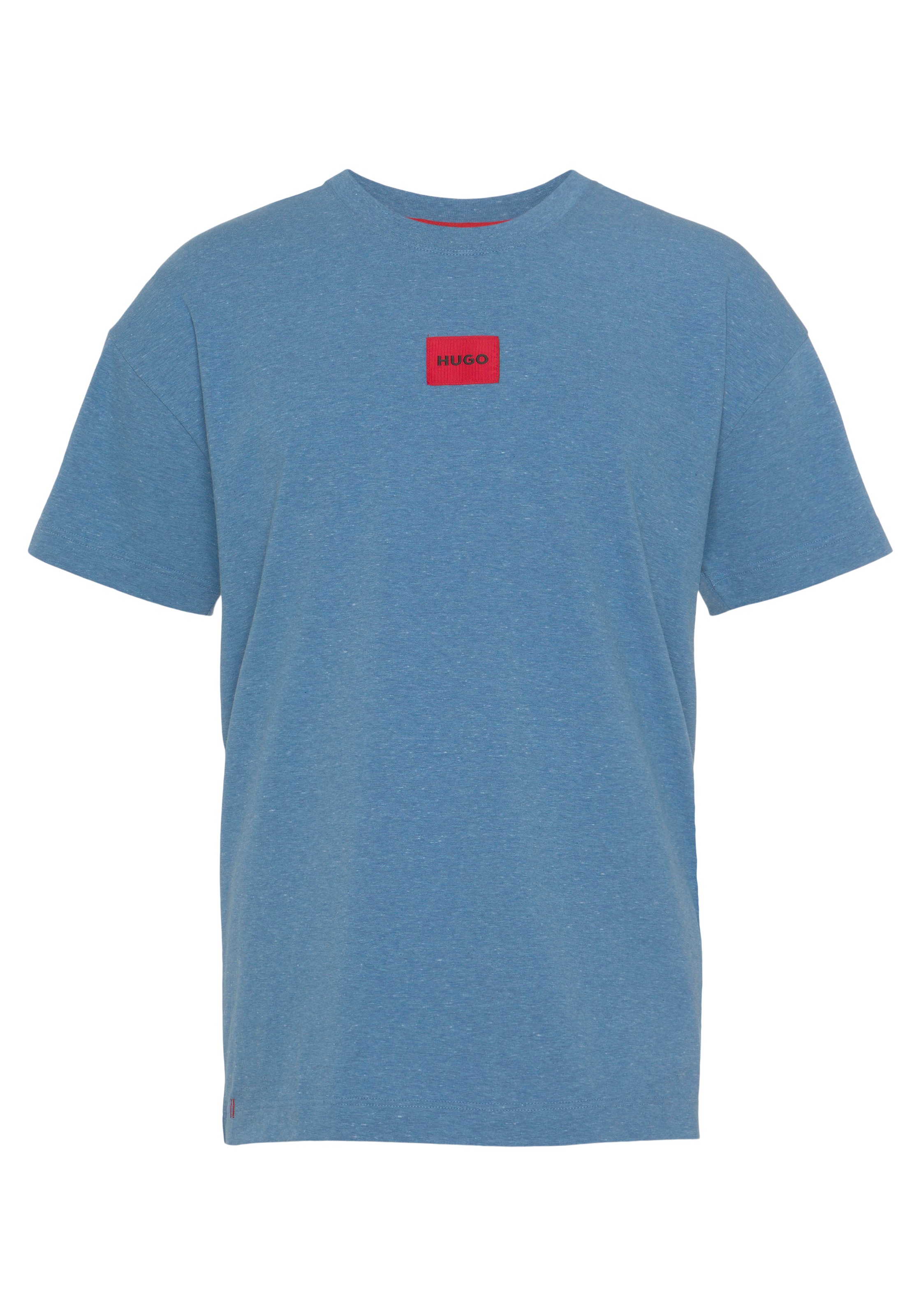 HUGO Marškinėliai »Melange T-shirt« in beso...