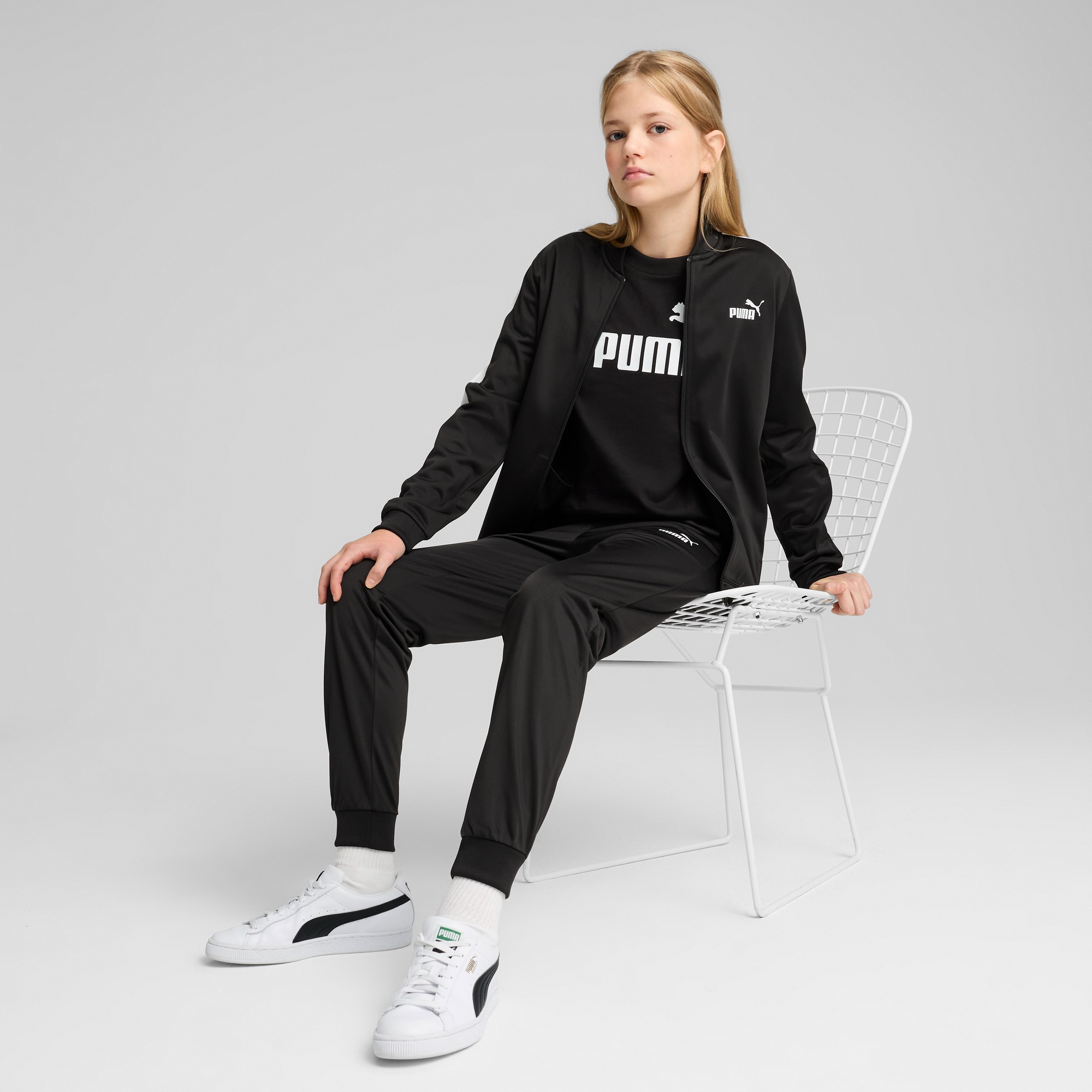 PUMA Trainingsanzug »POLY BASEBALL SUIT G«, (2 tlg.)