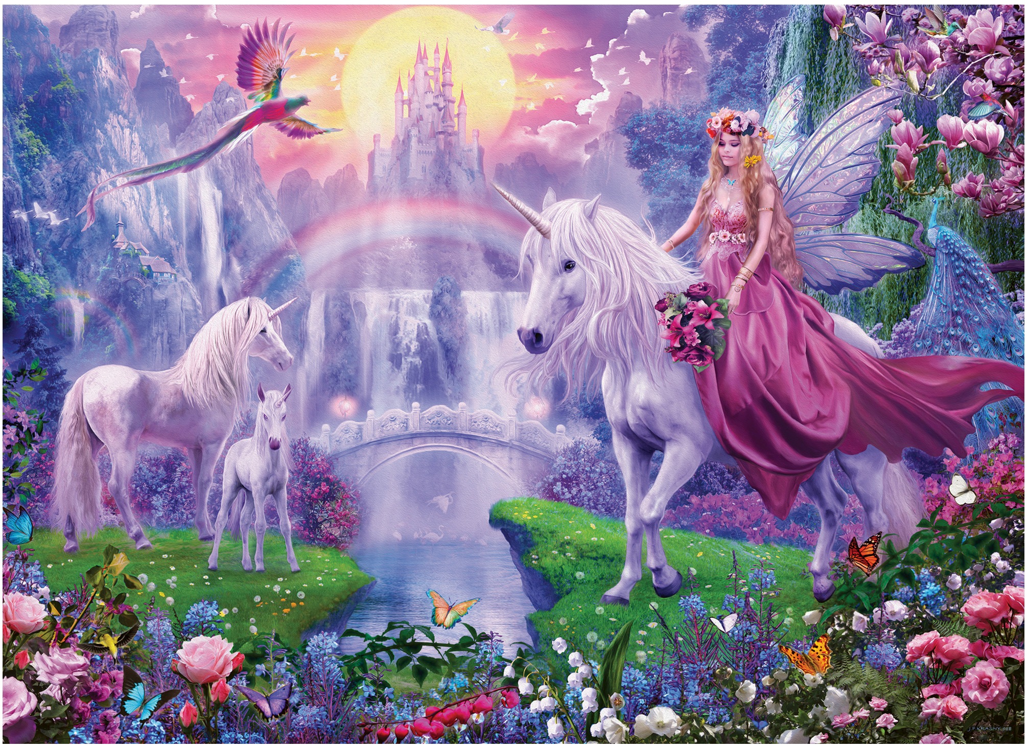 Ravensburger Puzzle »Magische Einhörner« Made in Europe