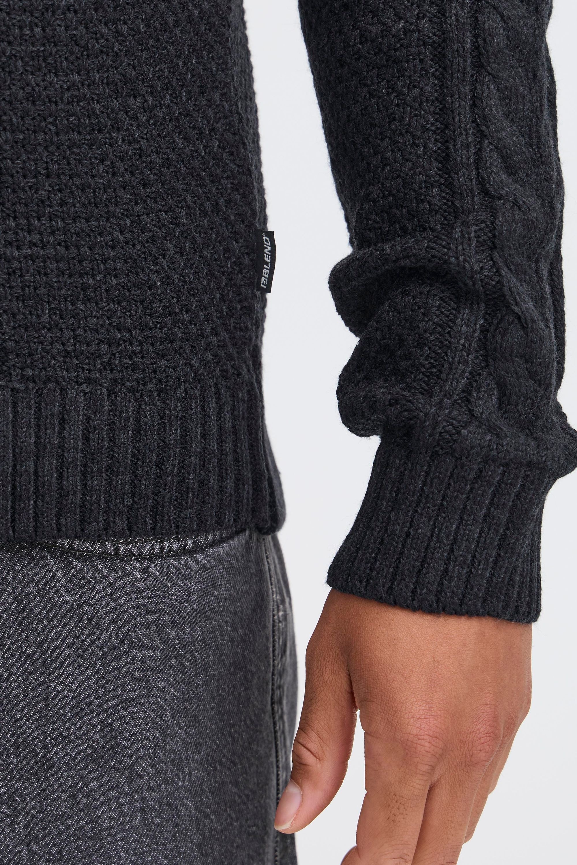 Blend Strickfleece-Pullover »Strickpullover BHBASIM«