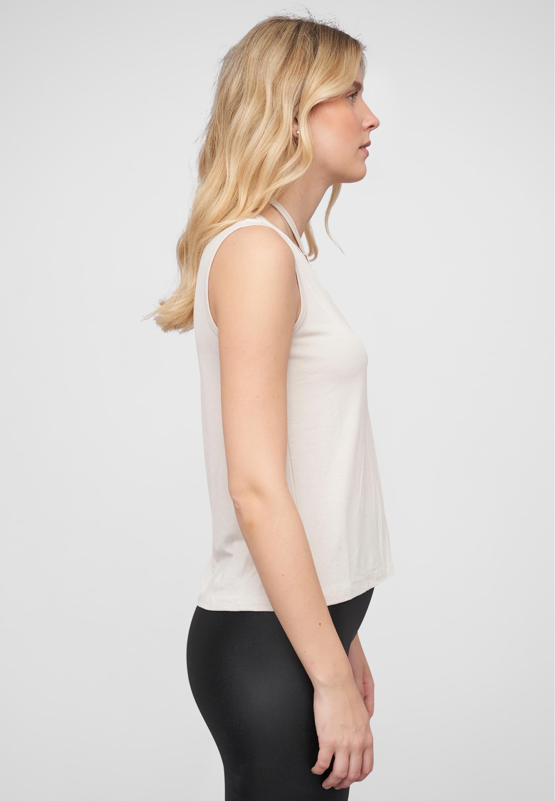 CLOUD 5IVE Muskelshirt »CLOUD 5IVE Cloud 5ive Viscose Neckholder Top with Ring-Detail«, (1 tlg.)