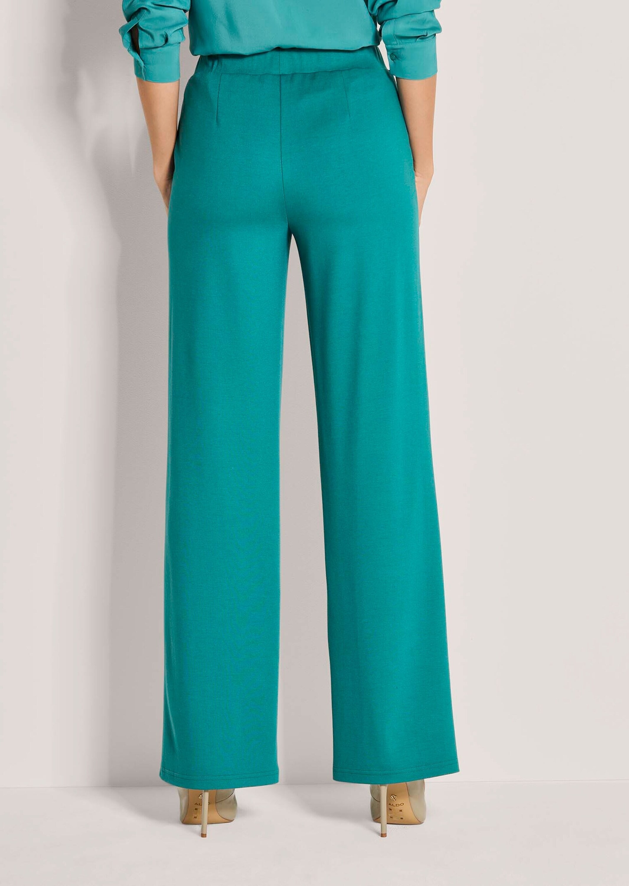 MADELEINE Schlupfhose »Jerseyhose Elegante Stoffhose mit weitem Bein«