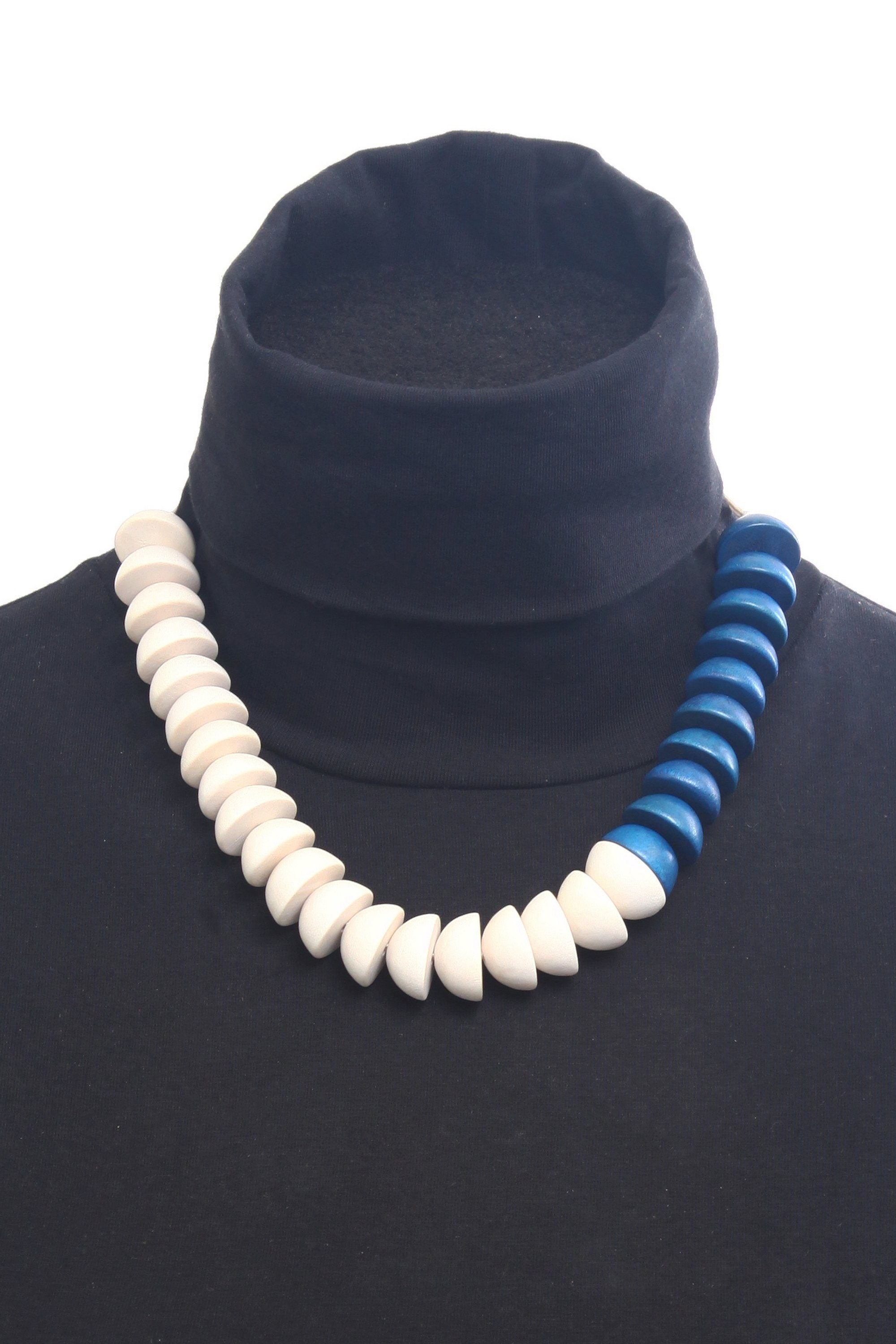 COLLEZIONE ALESSANDRO Kette mit Anhänger »Conny«, mit Holzelementen