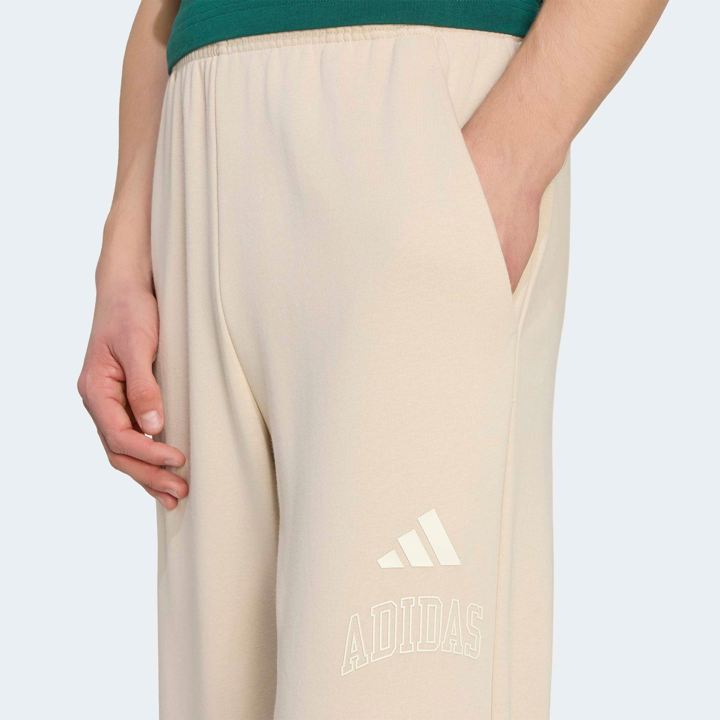 adidas Sportswear Sporthose »SEASONAL ESSENTIALS COLLEGIATE, FRENCH TERRY, BÜNDCHEN«  mit normal-weiter Passform, ohne Verschluss, für Erwachsene