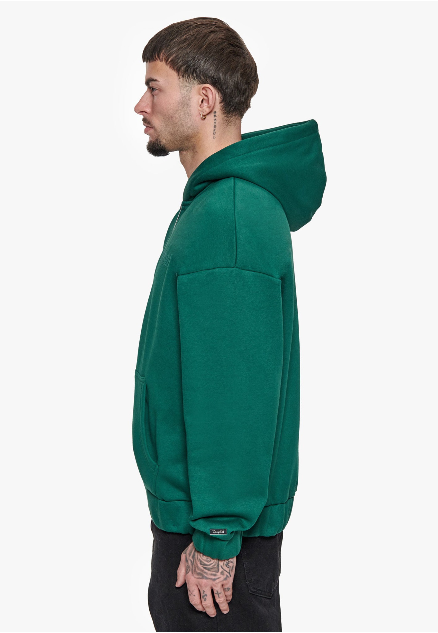 Dropsize Kapuzenfleecejacke »Dropsize Herren« 1 Stk. tlg. mit Kapuze