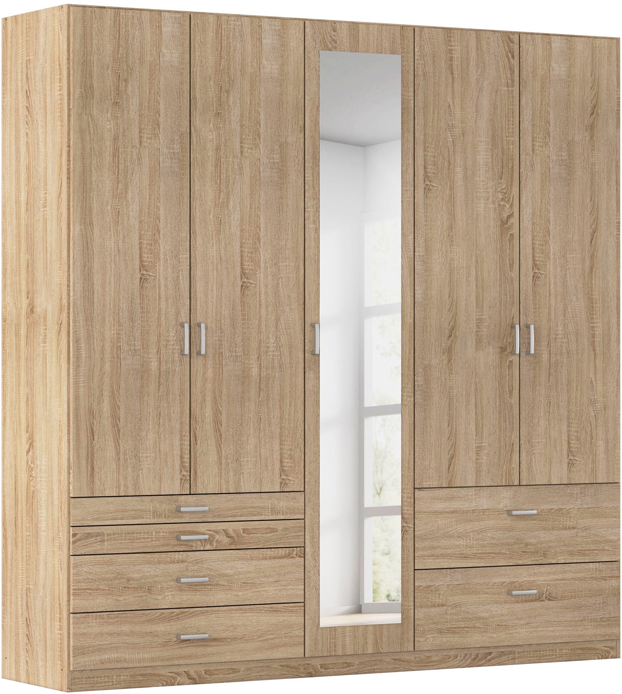 rauch Kleiderschrank "Kleiderschrank Schrank Garderobe Wäscheschrank WILDBE günstig online kaufen