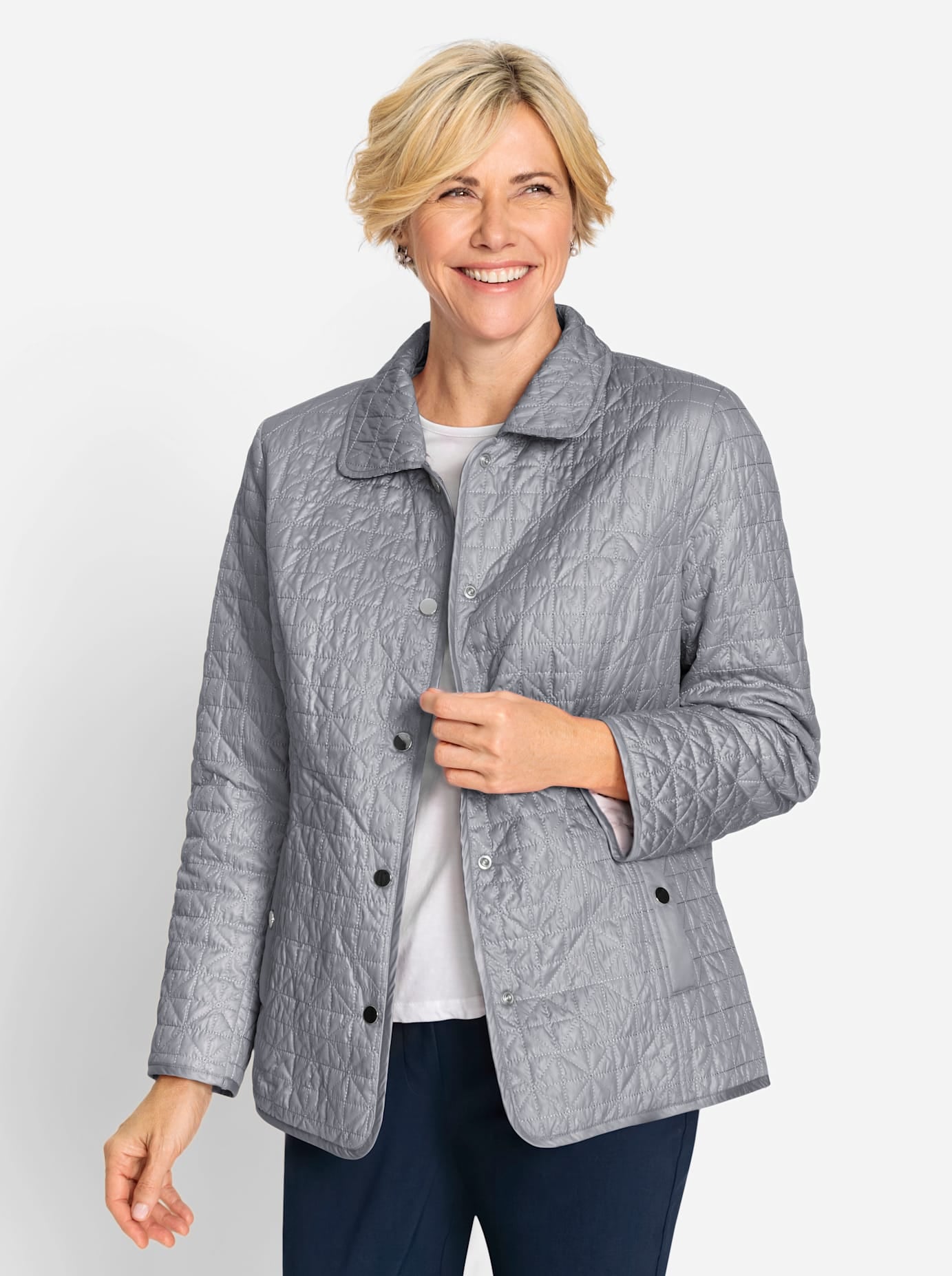 Classic Steppjacke, ohne Kapuze