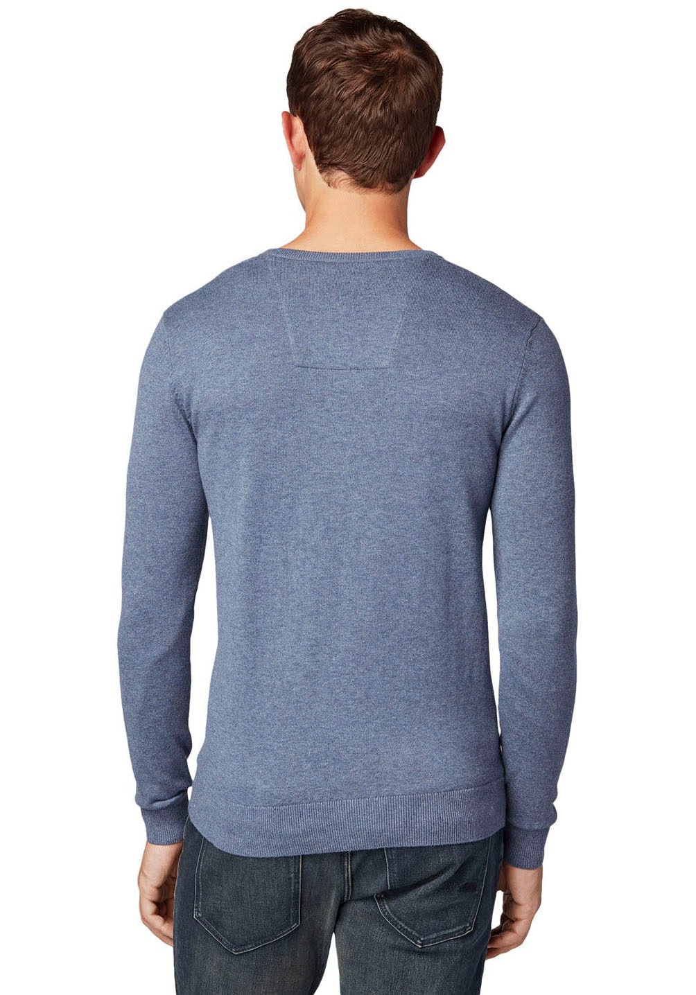 TOM TAILOR Strickpullover, mit Logostickerei