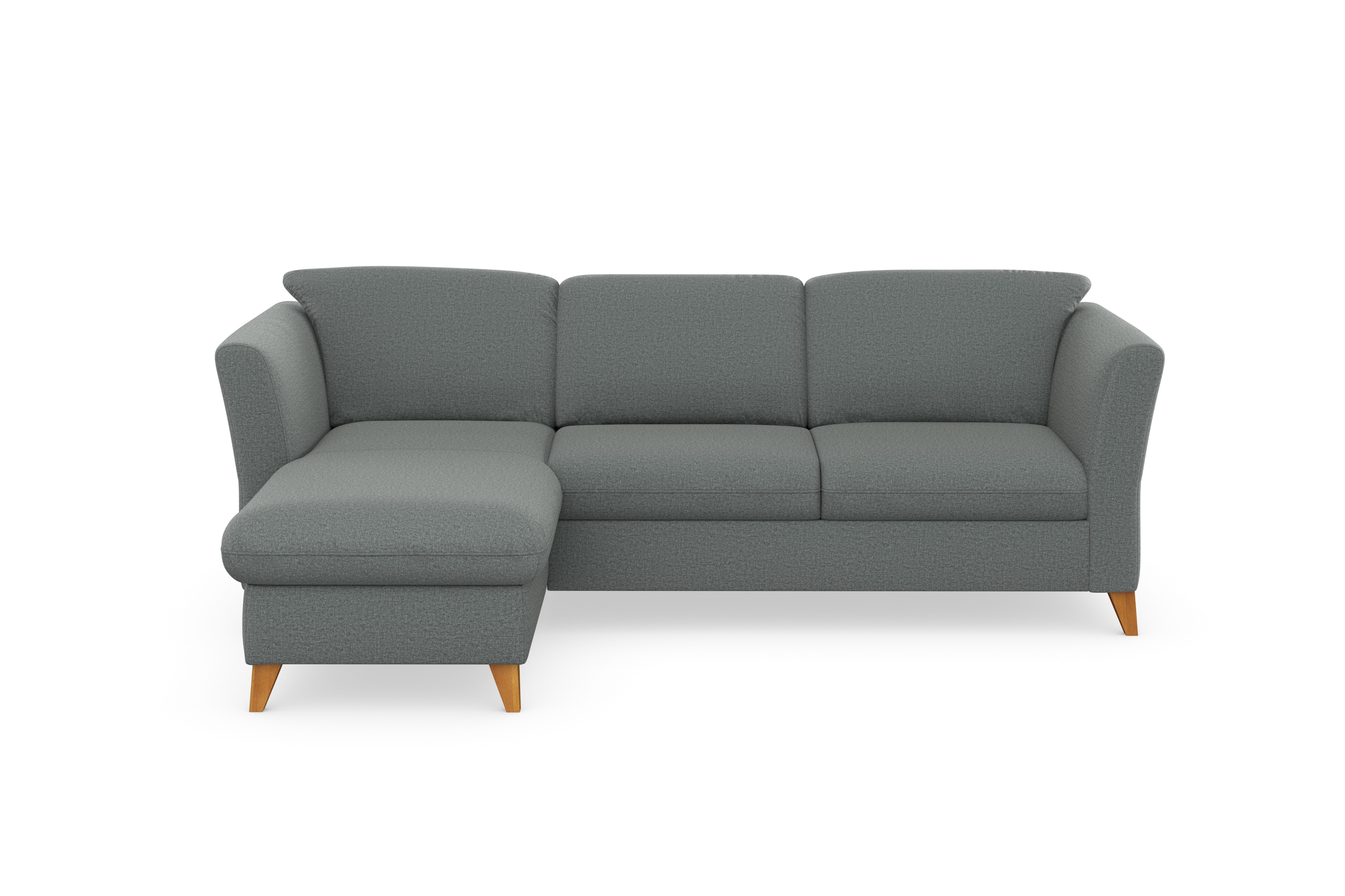 Home affaire Ecksofa »Trelleborg L-Form«, Federkern-Polsterung, wahlweise mit Bettfunktion und Bettkasten