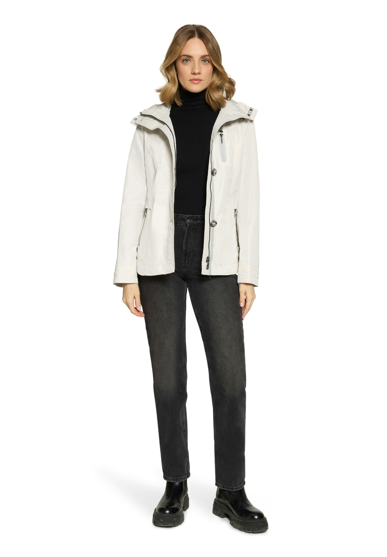 Gil Bret Outdoorjacke mit Kapuze mit Kapuze