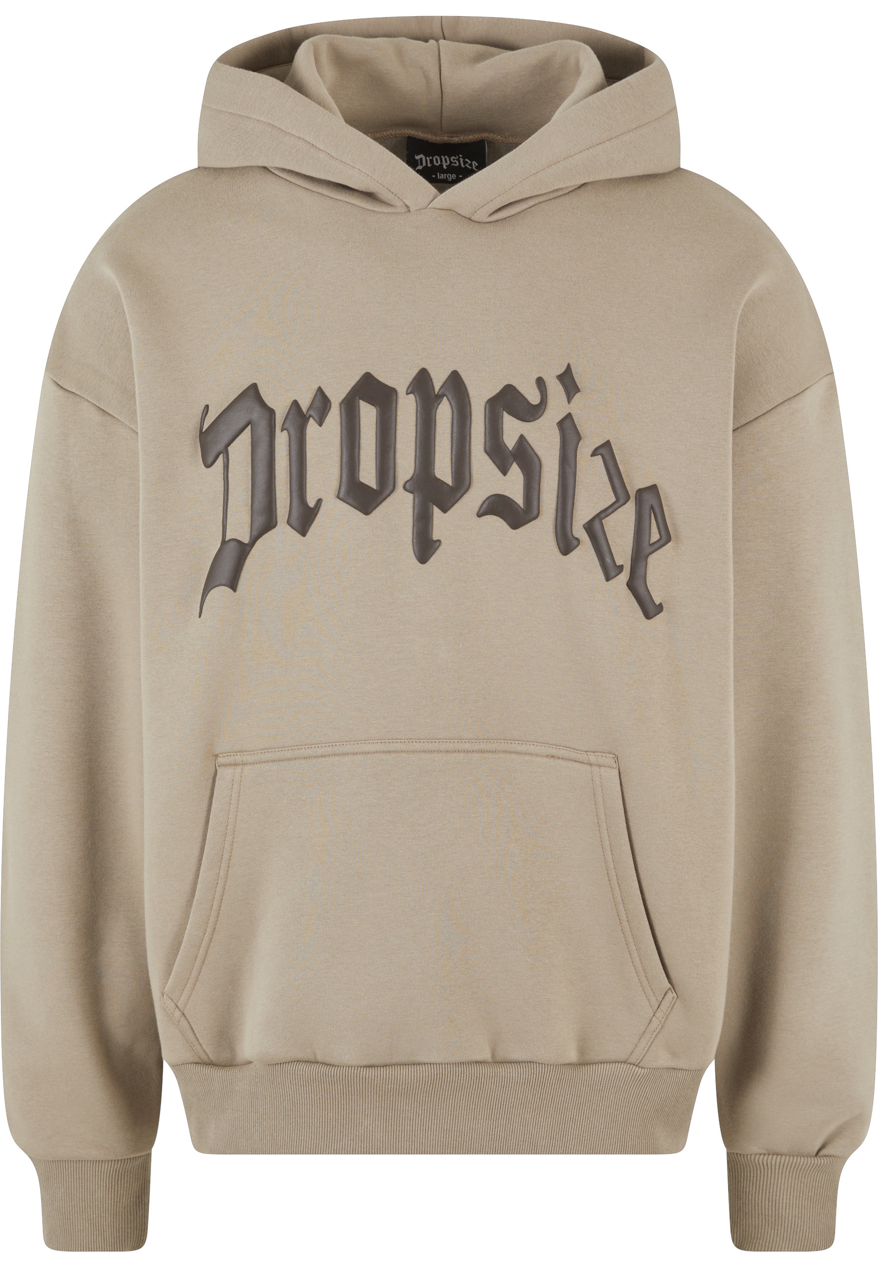 Dropsize Kapuzensweatshirt "Dropsize Herren Heavy Frontlogo Hoodie", 1 Stk. günstig online kaufen