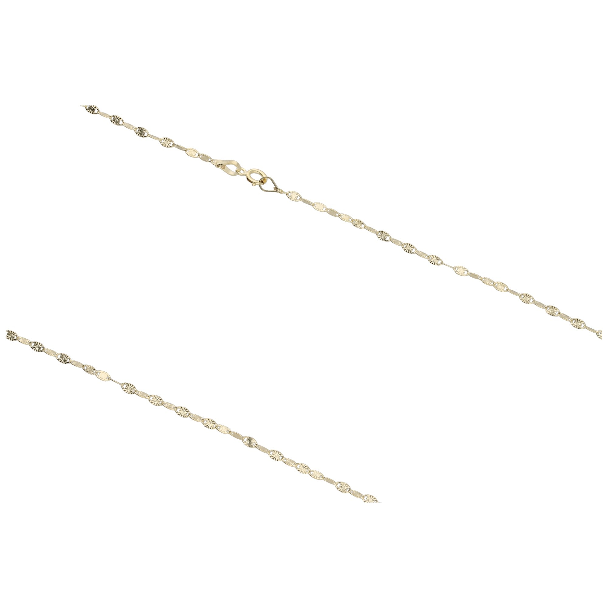 Luigi Merano Goldkette »Fantasiekette mit Sternverschnitt, Gold 333«