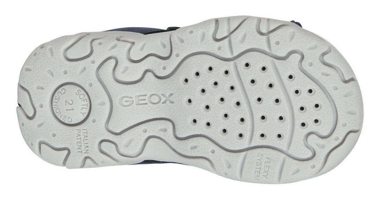 Geox Sandale »B SANDAL FLAFFEE BOY«, mit neonfarbenem Textilband bestellen  | BAUR