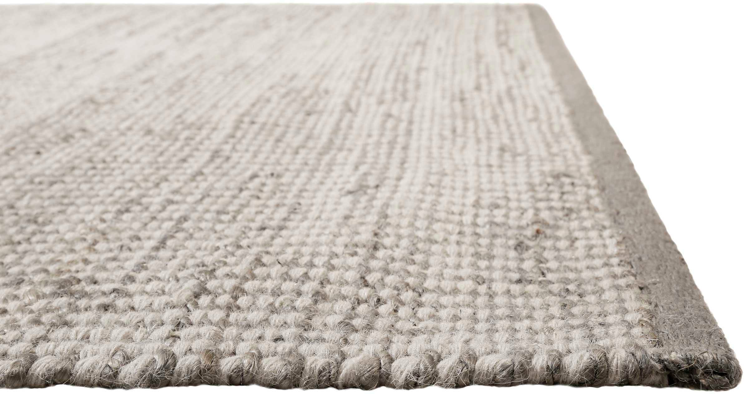 Green Looop Teppich »Toulouse«, rechteckig, 10 mm Höhe, Naturfaser Teppich aus 50% Wolle 50% Jute, Wohnzimmer
