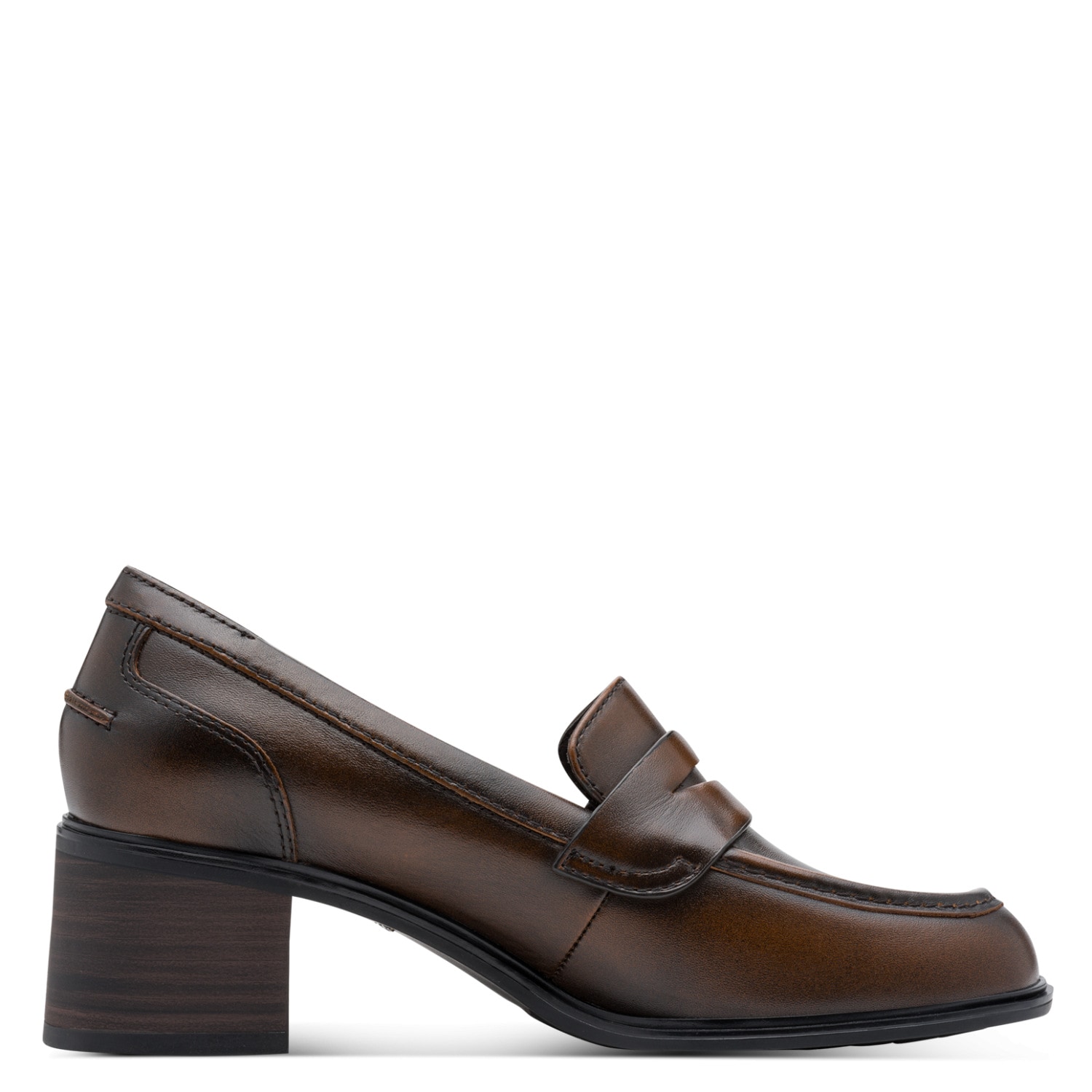 Tamaris Loafer  Blockabsatz, Slipper, Loafer mit modischem Zierriegel