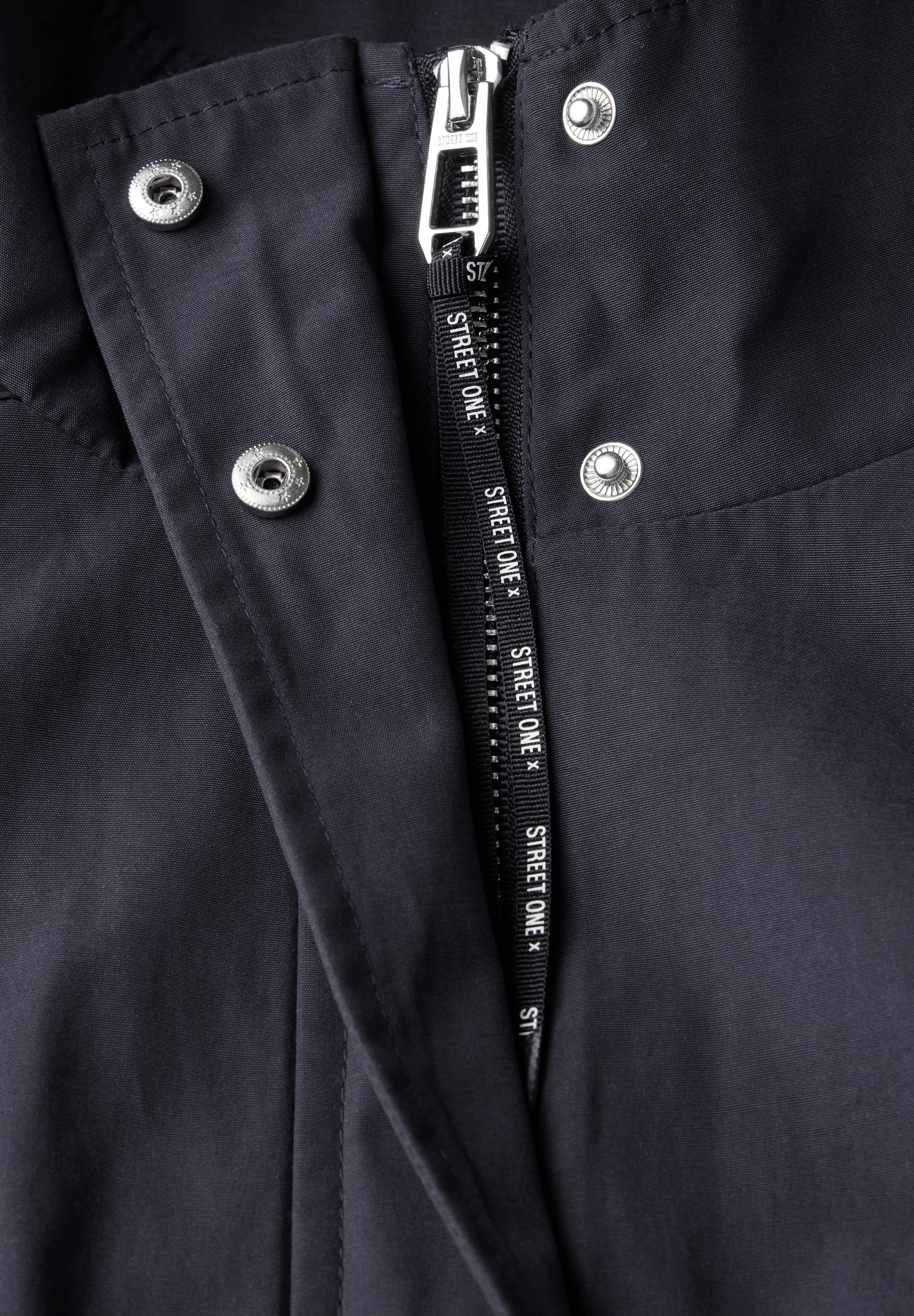 STREET ONE Kurzjacke, ohne Kapuze, aus softem Materialmix