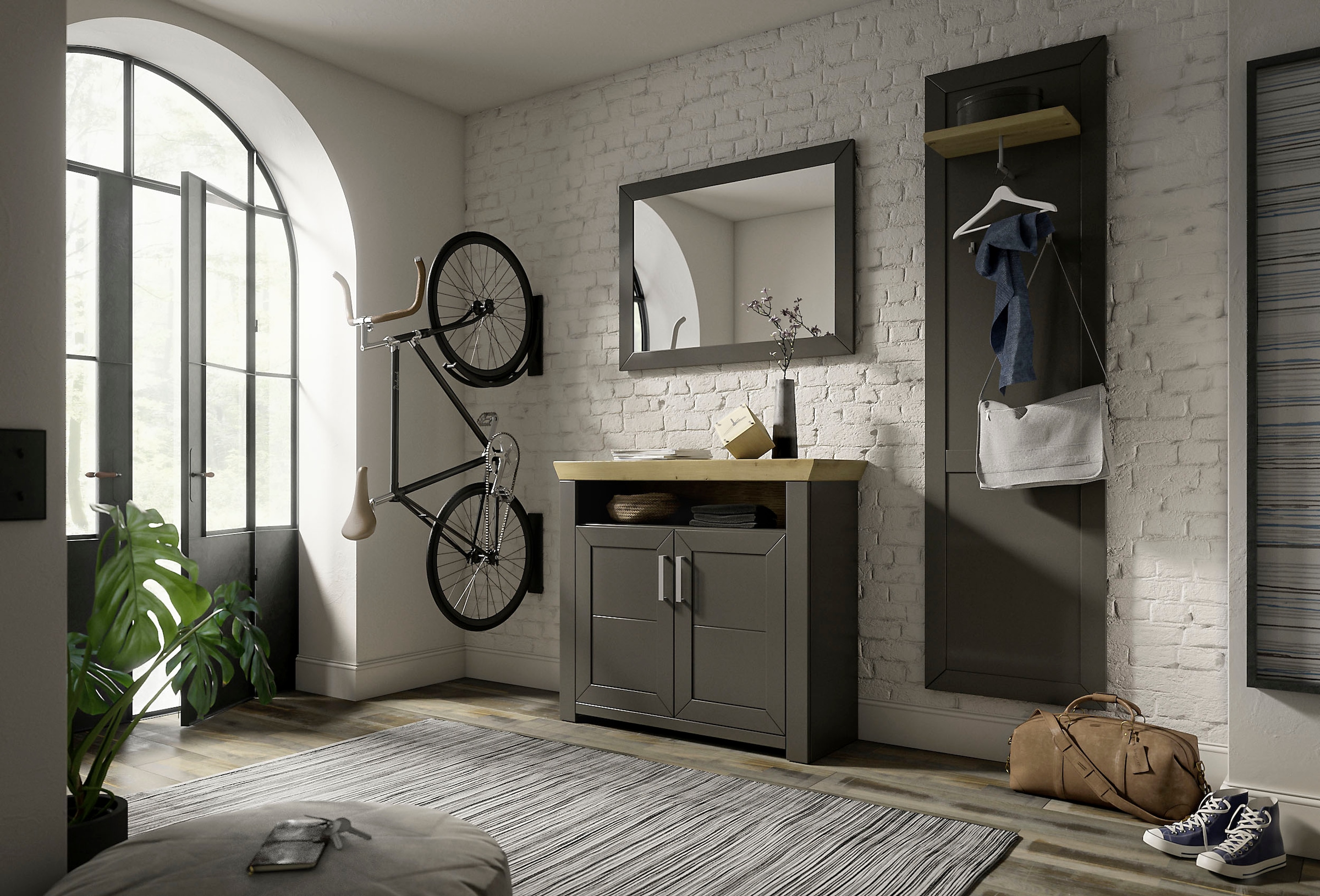 set one by Musterring Garderoben-Set "GA York Kombi 58" Set, 3 Stk. tlg. günstig online kaufen