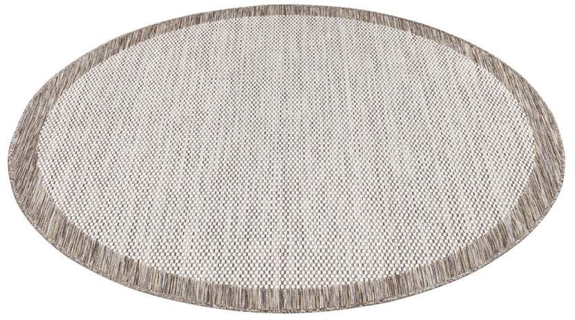Thumbnail - Carpet City Outdoorteppich "Outdoor 470", rund, 5 mm Höhe, UV-beständig, Flachgewebe, auch in quadratischer Form erhältl...