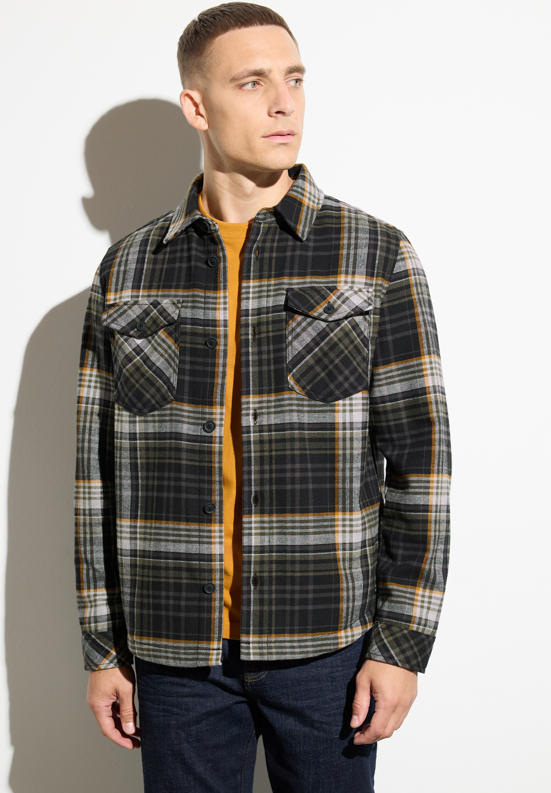 STREET ONE MEN Blouson, ohne Kapuze, mit Brusttasche günstig online kaufen