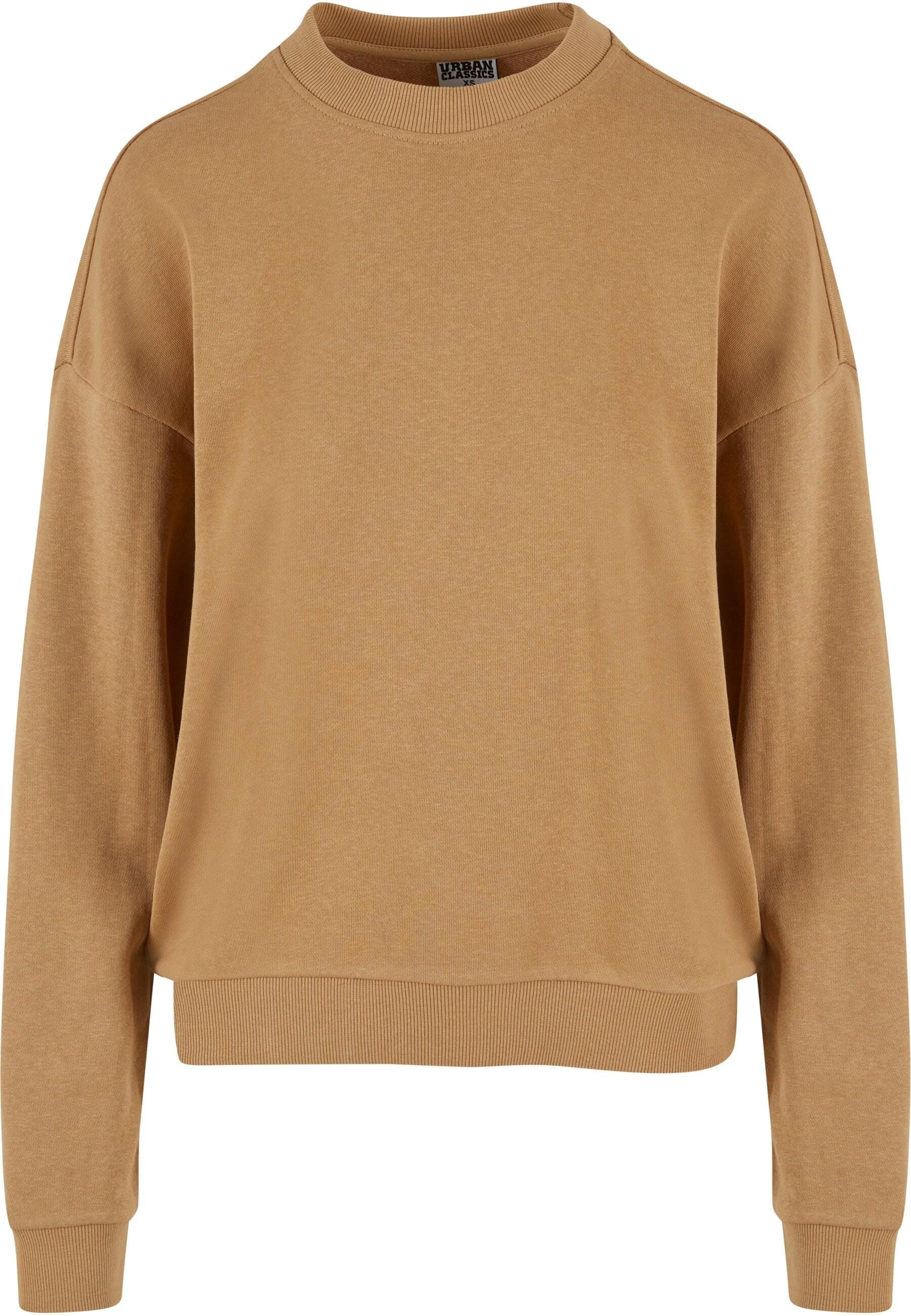 URBAN CLASSICS Sweater "Urban Classics Damen Ladies Oversized Light Terry Crewneck"