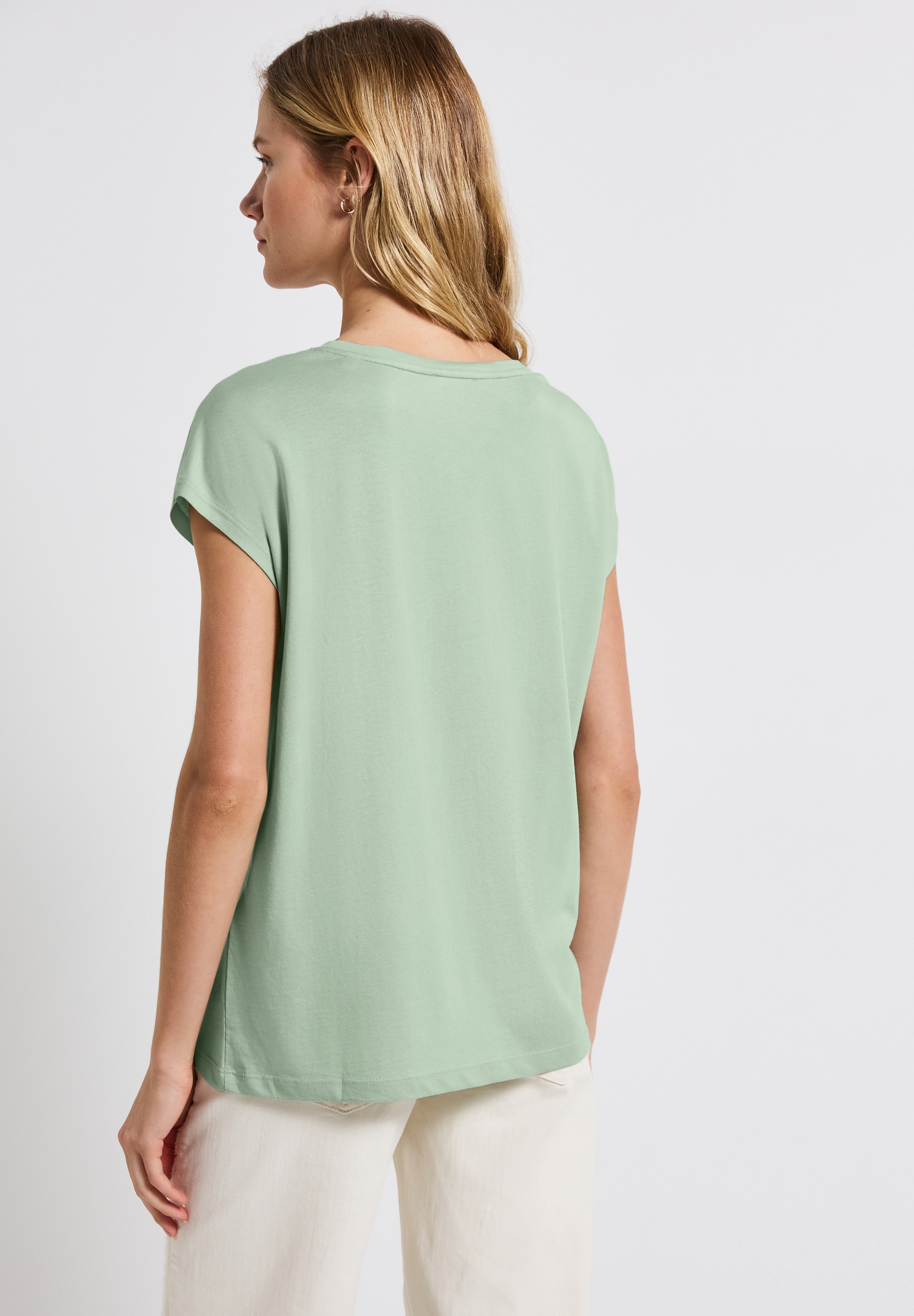 STREET ONE T-Shirt, im soften Baumwoll-Mix günstig online kaufen