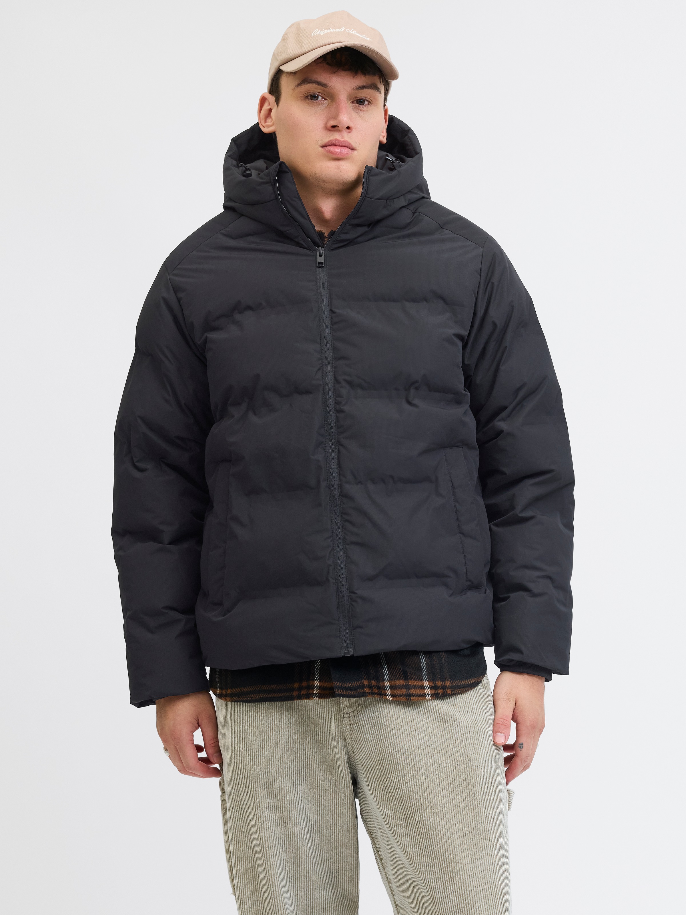 Jack & Jones Steppjacke "JJESOHO PUFFER HOOD SN", mit Kapuze günstig online kaufen