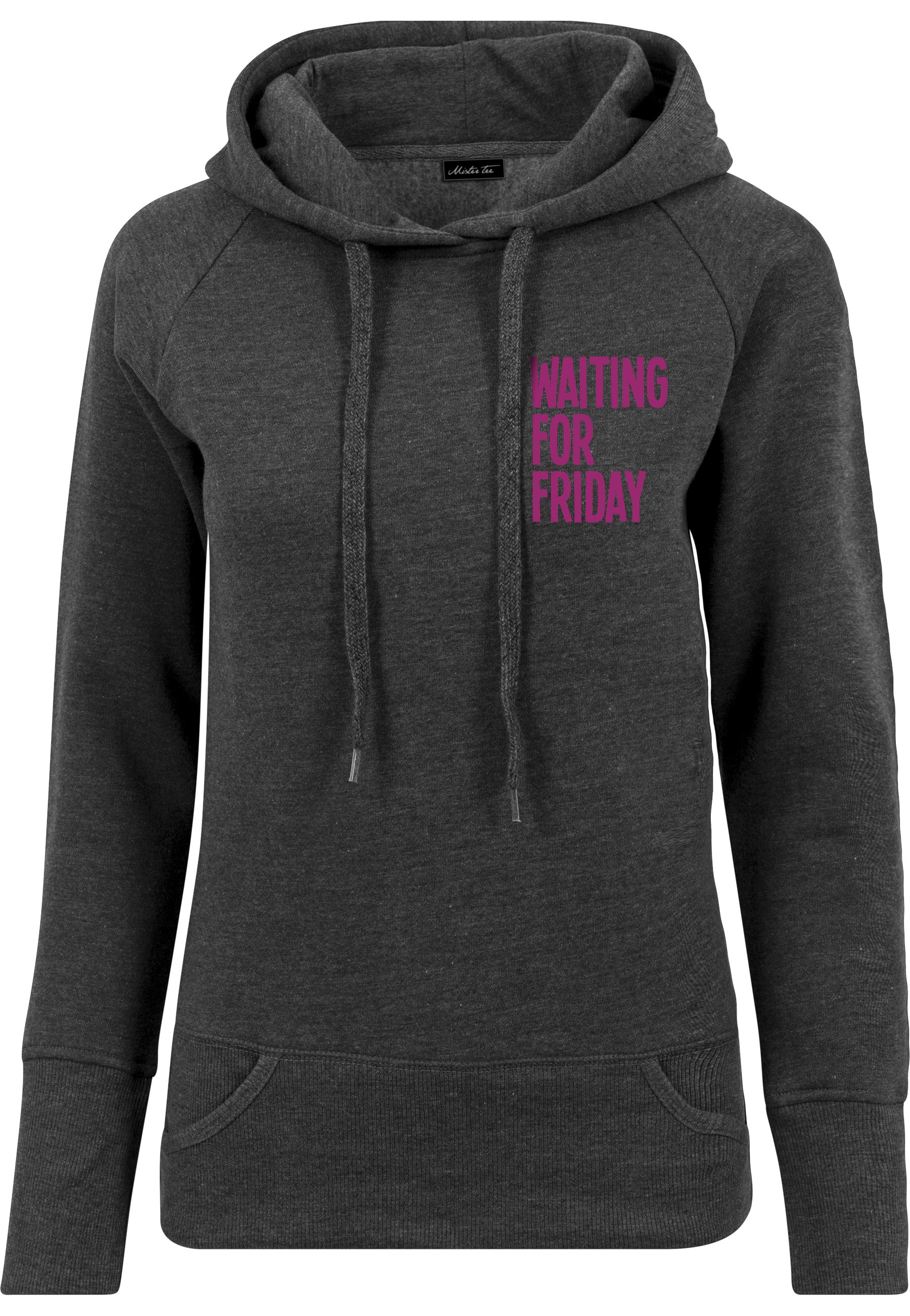 MisterTee Kapuzensweatshirt "MisterTee Damen Ladies Waiting For Friday Hood günstig online kaufen