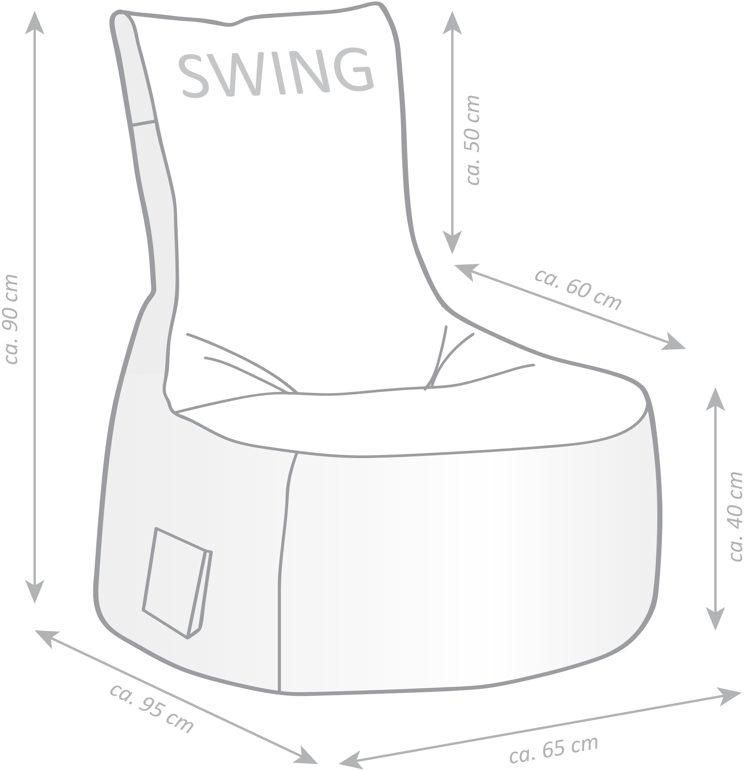 Magma Heimtex Sitzsack »Swing SCUBA«, (1 St.)