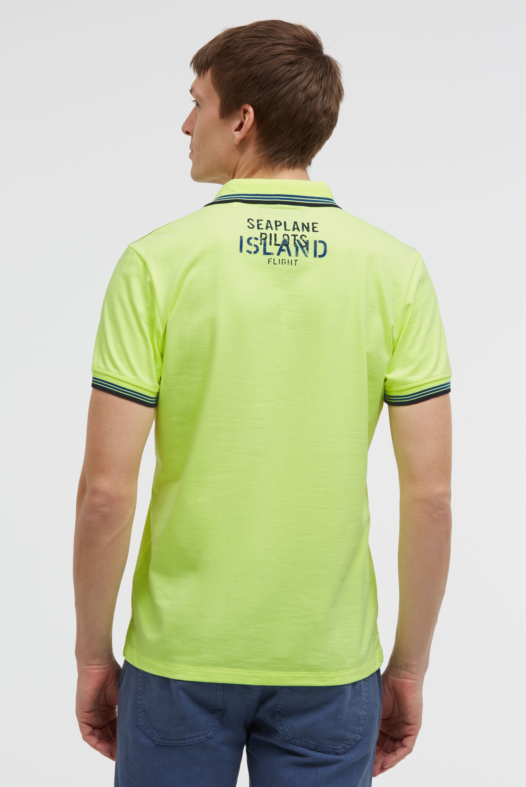 CAMP DAVID Poloshirt mit Baumwolle