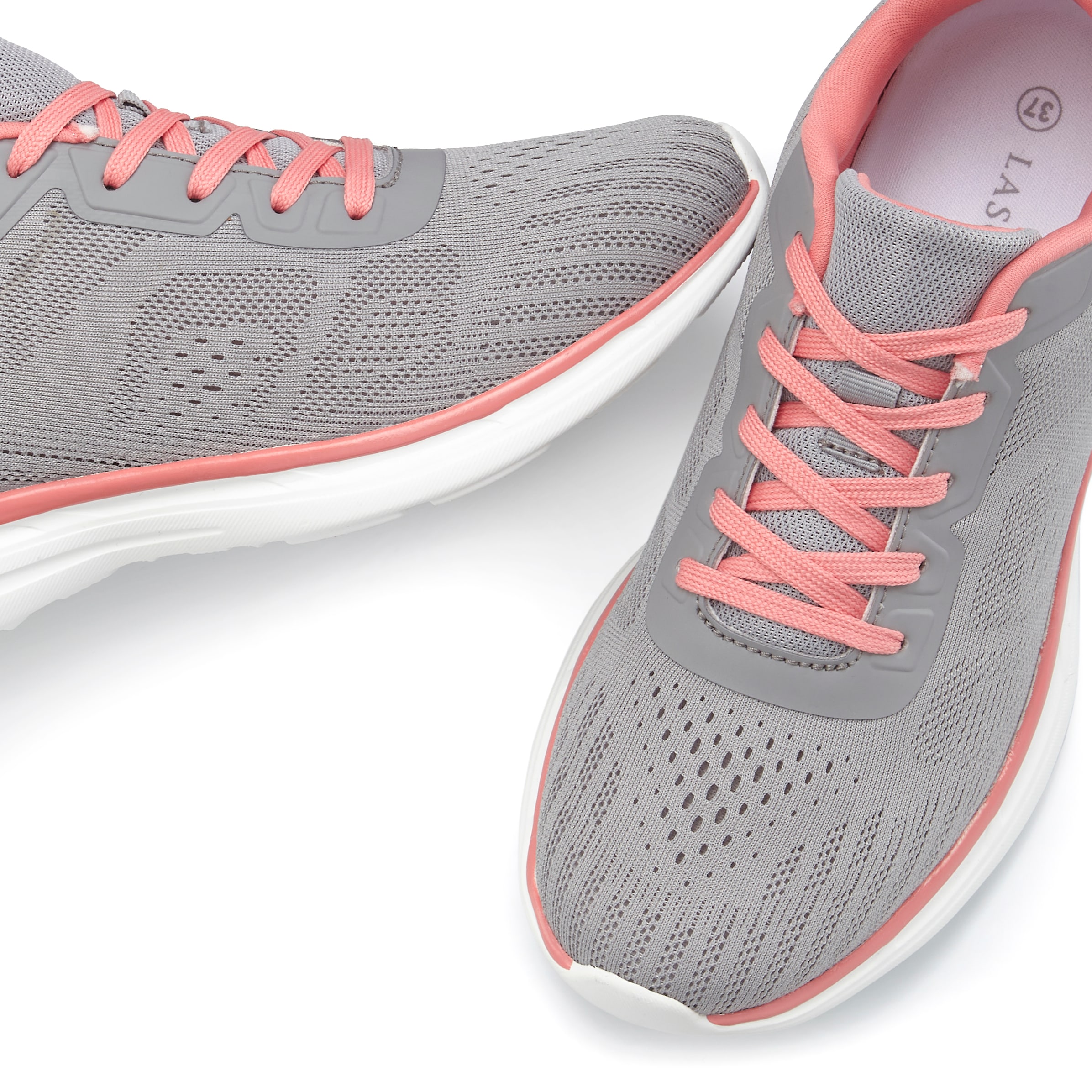 LASCANA Sneaker »Freizeitschuh, Halbschuh,«, mit farbigen Details im sportiven Look VEGAN