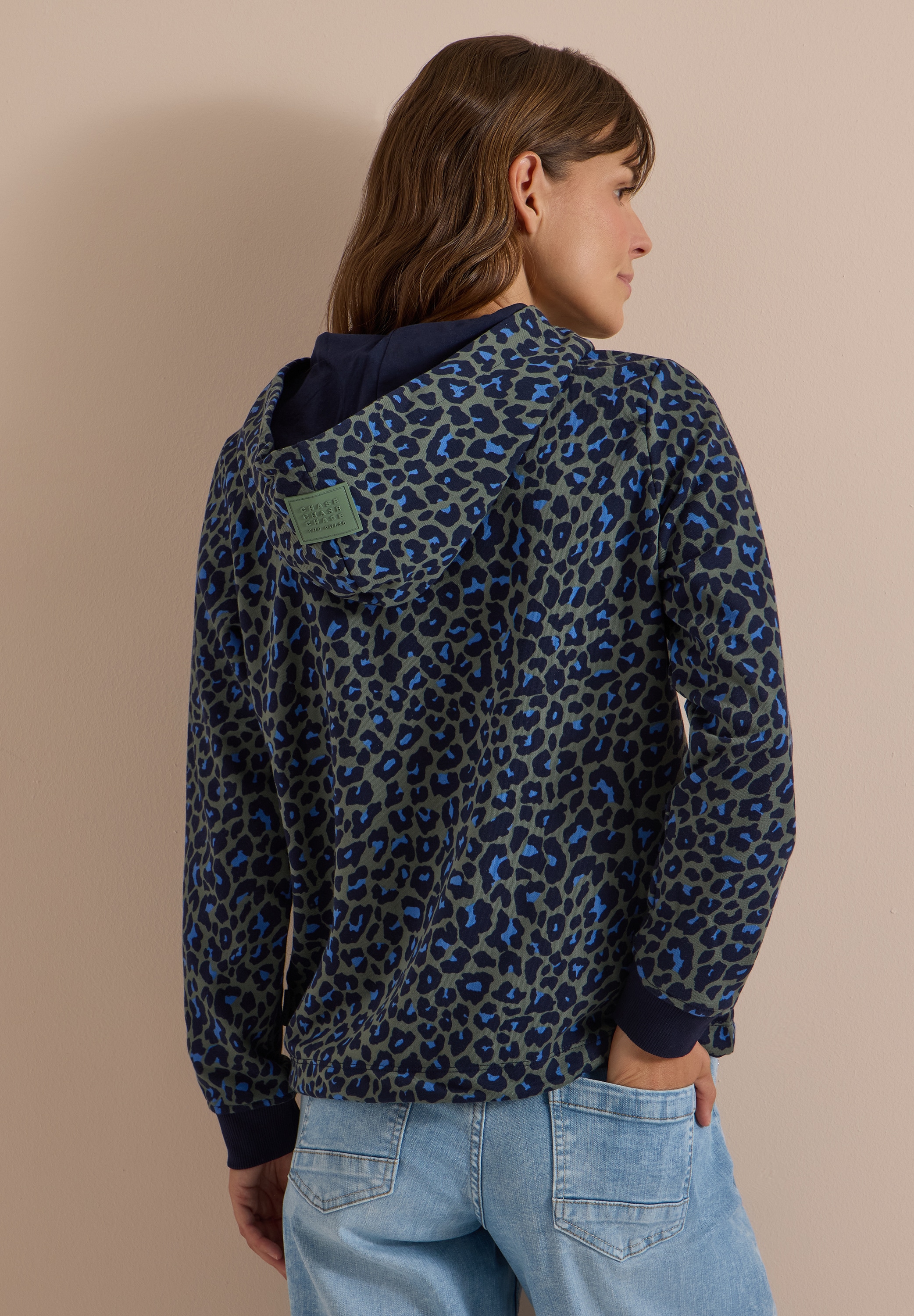 Cecil Sweatshirt , mit Leomuster
