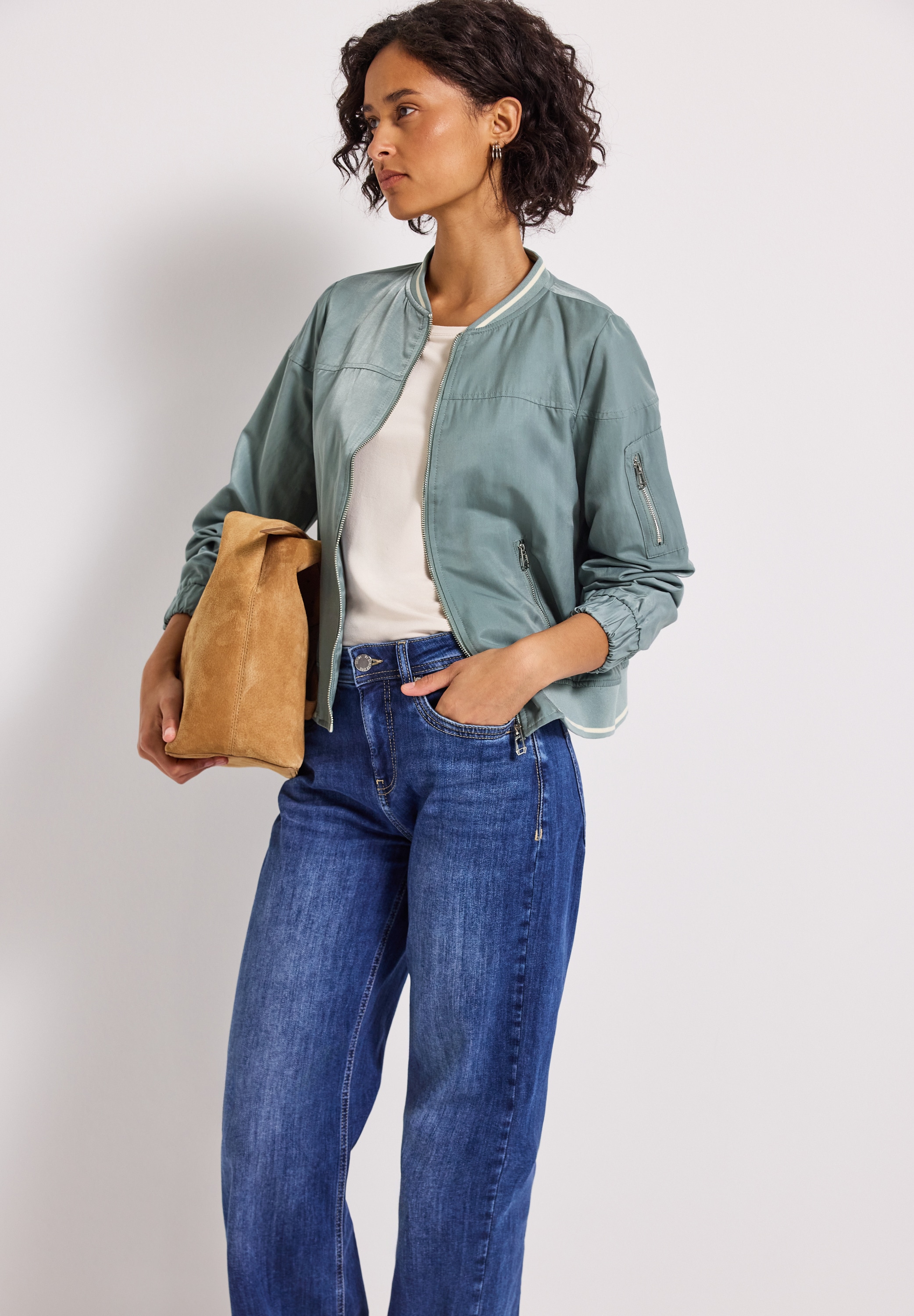 STREET ONE Blouson, mit College-Details günstig online kaufen