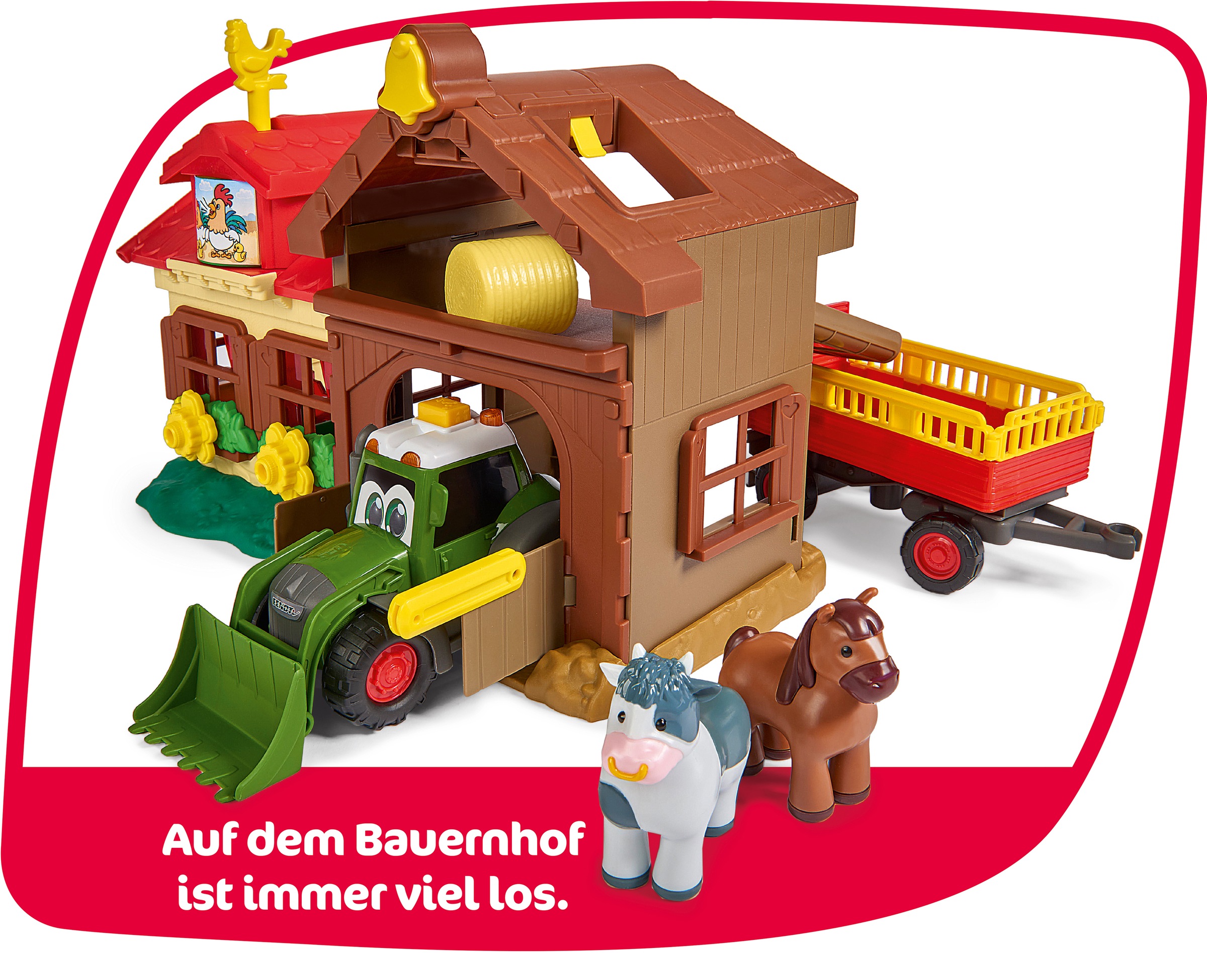 ABC Lernspielzeug »Happy Farm, Abenteuer auf dem Bauernhof«, mit Licht und Sound