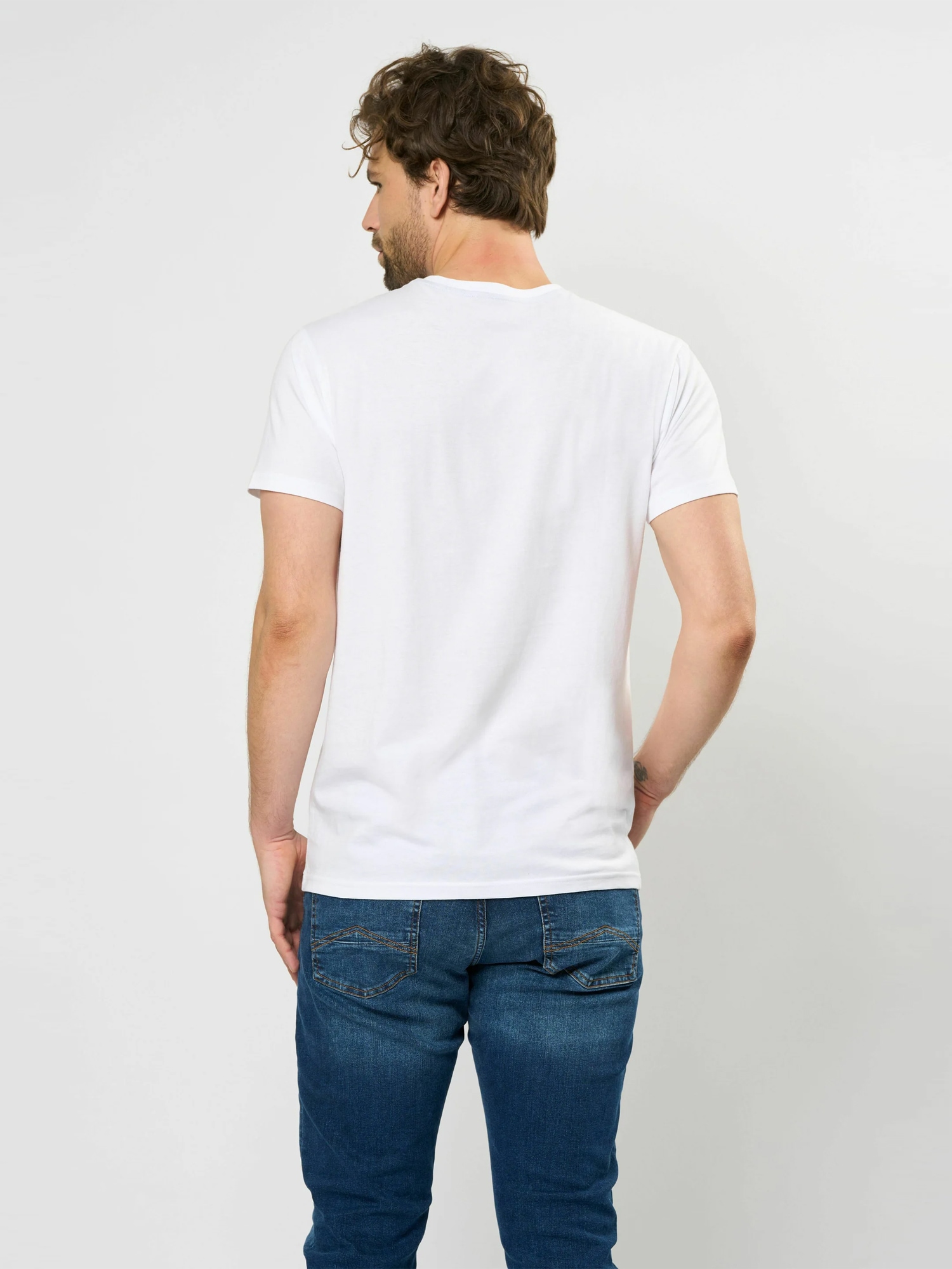 MCS Kurzarmhemd »MCS 3-pack T-Shirt Ohio«