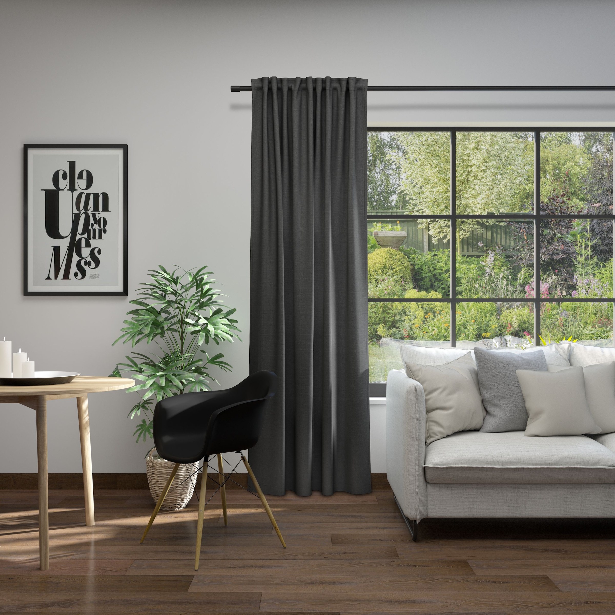 Neutex for you Vorhang "Linessa" verdeckte Schlaufen 1 Stk. tlg. HxB: 245x1 günstig online kaufen