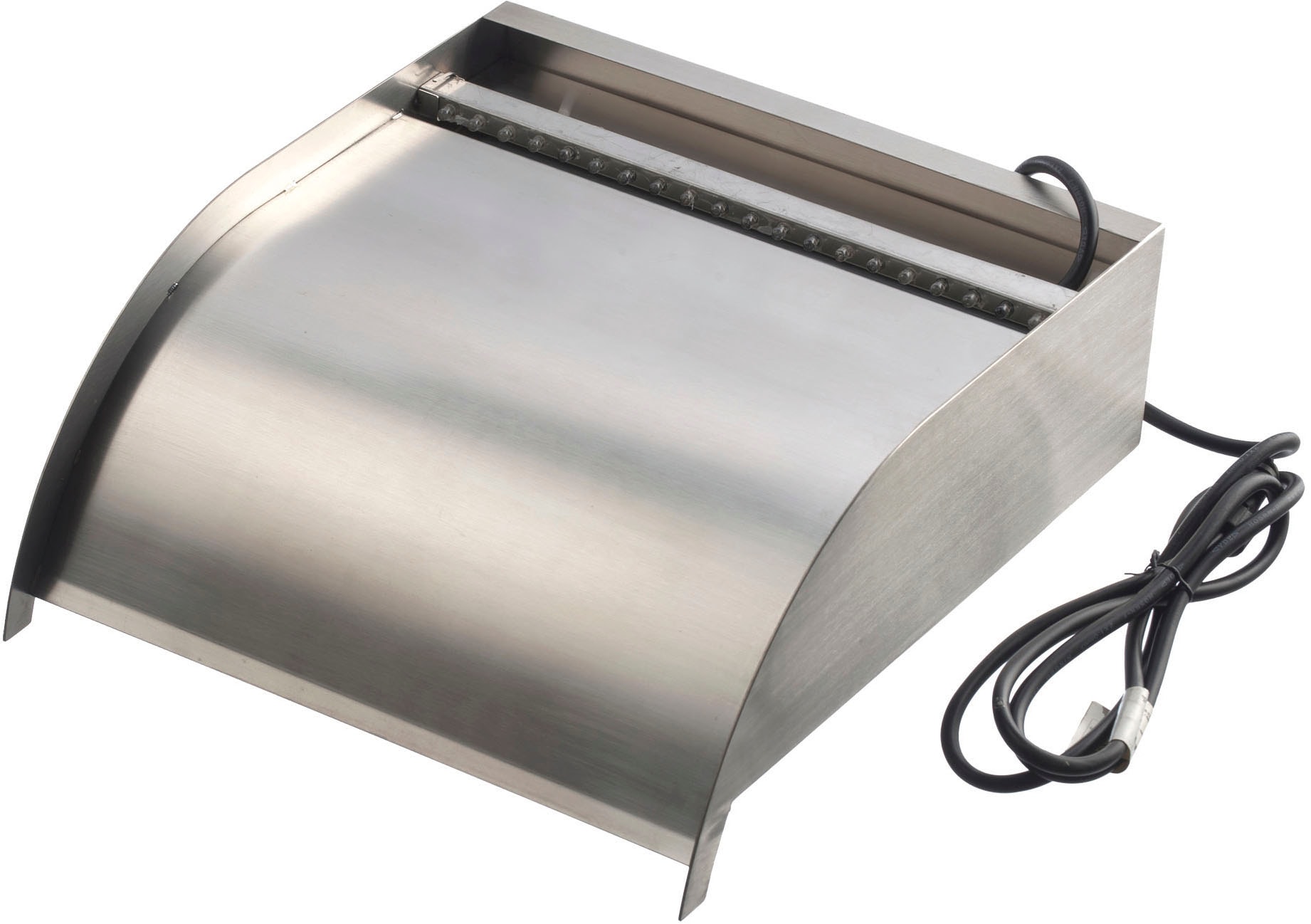 Ubbink Wasserfall »Nevada 30 cm - mit LED-Beleuchtung«, Edelstahl, mit LED-Leiste